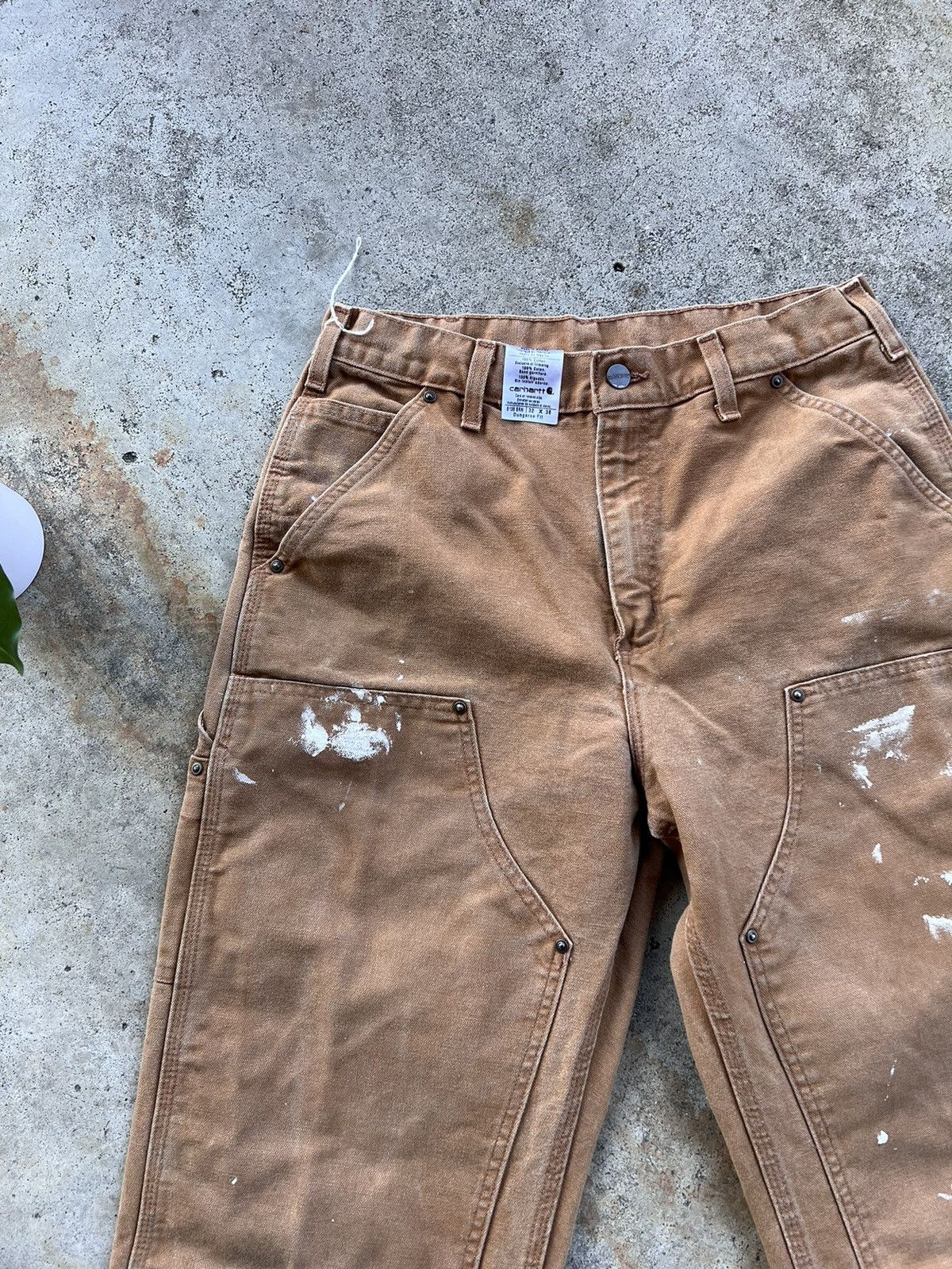 Carhartt Carhartt Double Knee Dungaree Carpenter Jeans Size US 32 / EU 48 - 2 Thumbnail