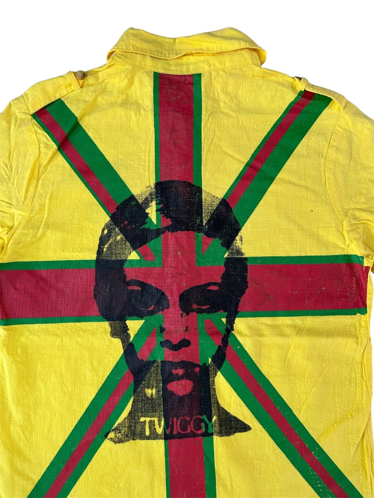 Andy Warhol × Vintage Vintage Twiggy Andy Warhol Art Button Up Size US S / EU 44-46 / 1 - 4 Thumbnail