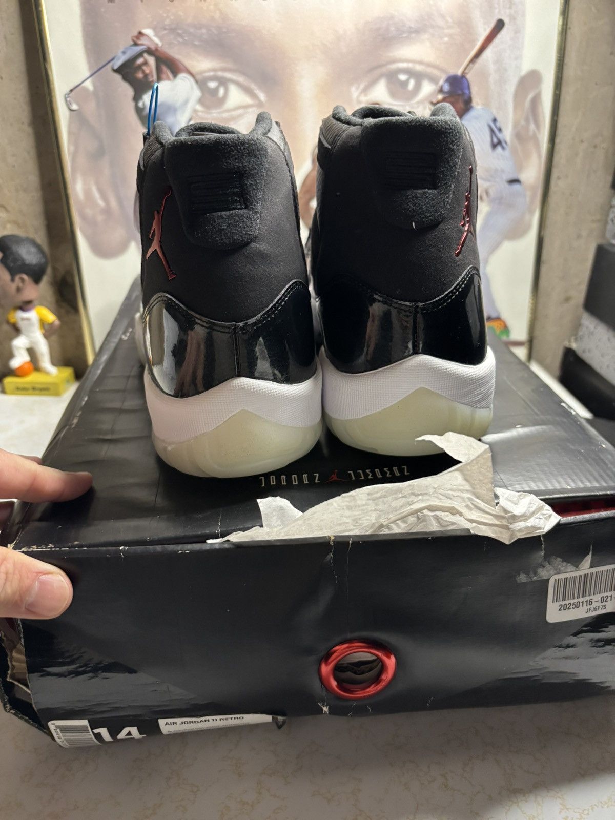 Jordan Brand Air Jordan 11 Retro 72 10 2015 Size US 14 / EU 47 - 6 Thumbnail