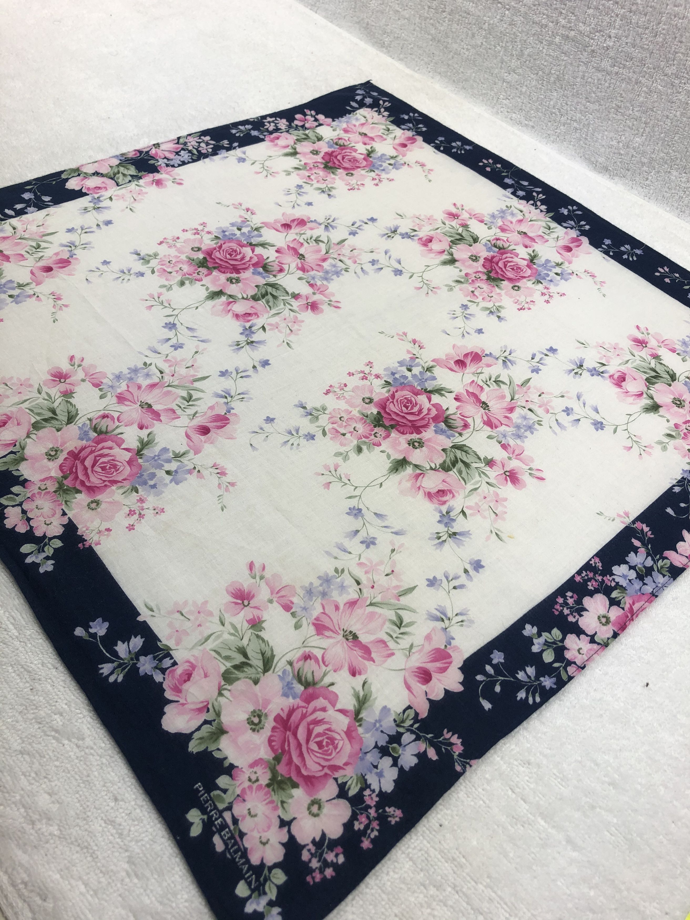 Pierre Balmain × Vintage Pierre Balmain Handkerchief / Bandana / Neckerchief Size ONE SIZE - 3 Thumbnail
