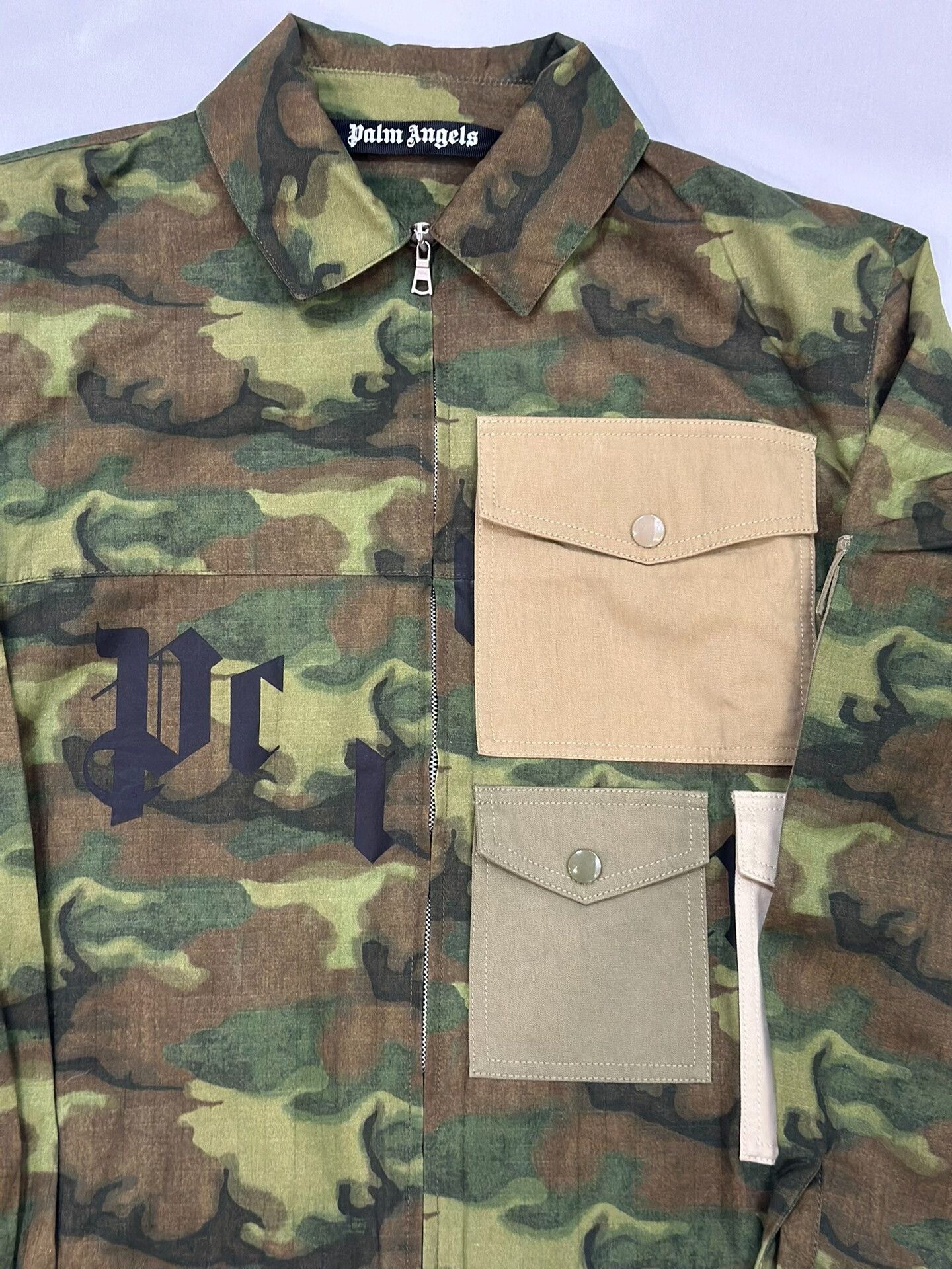 Palm Angels palm angels camo utility jacket Size US M / EU 48-50 / 2 - 3 Thumbnail