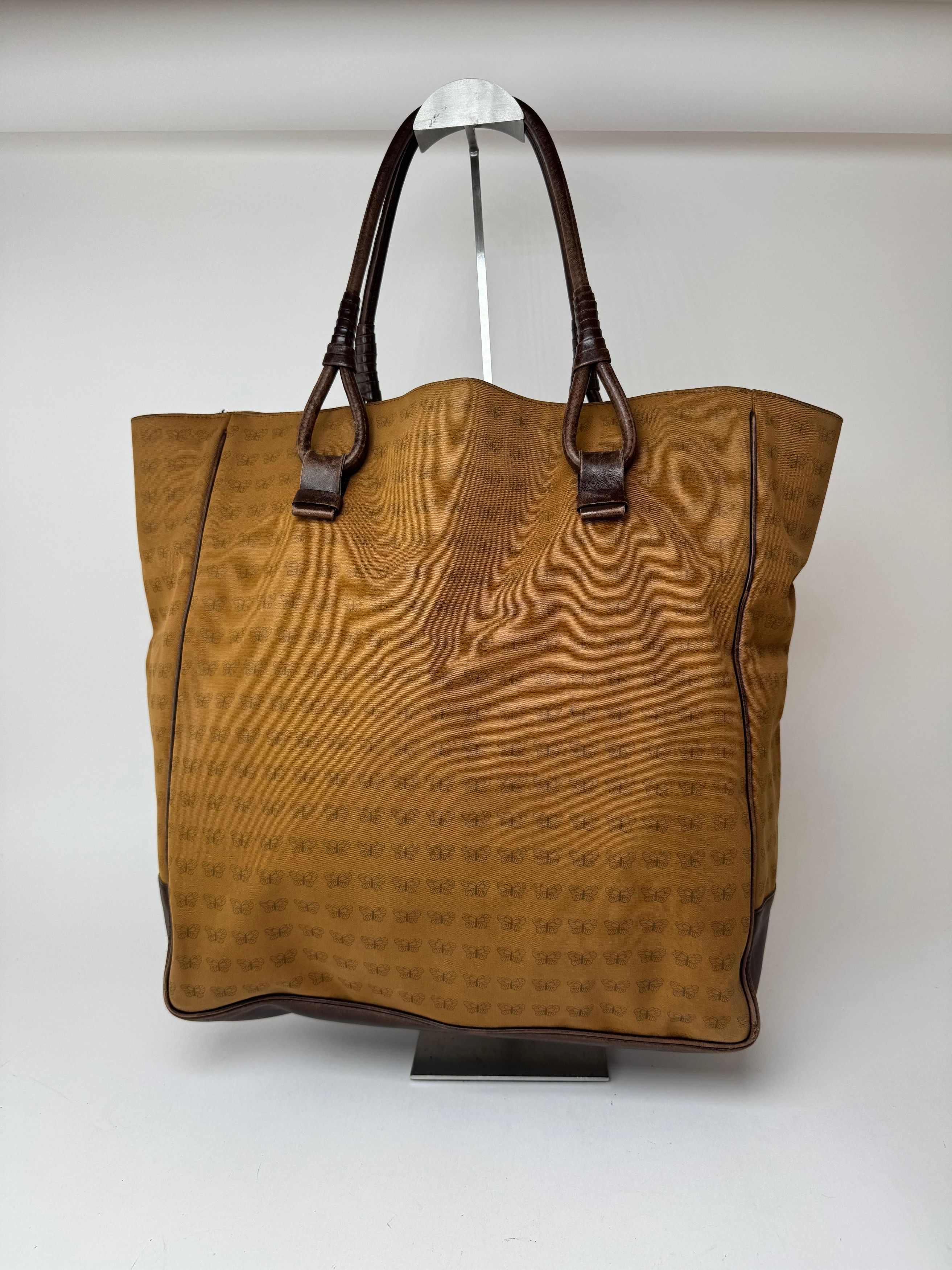 Bottega Veneta Vintage Suede Tote bag brown Size ONE SIZE - 1 Thumbnail