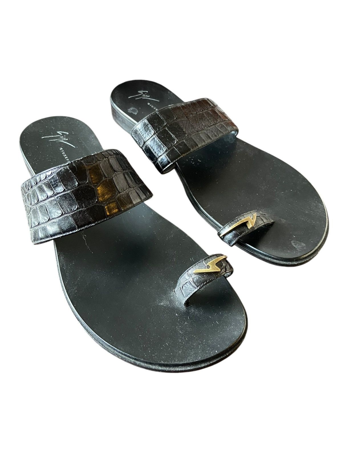 Giuseppe Zanotti Giuseppe Zanotti Bardack Sandals Size US 11 / EU 44 - 1 Thumbnail