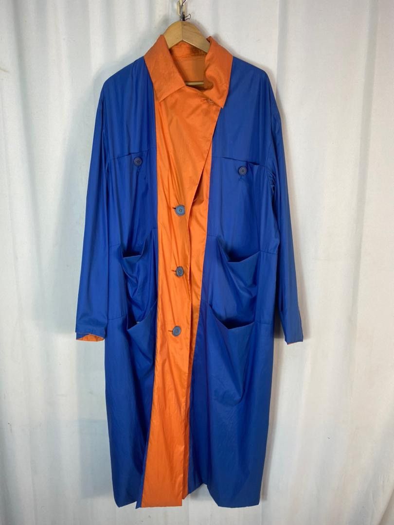 Issey Miyake × Vintage Vintage Issey miyake reversible button up trench coat Size US M / EU 48-50 / 2 - 17 Thumbnail
