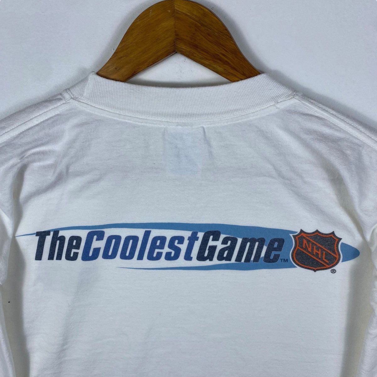 NHL Vintage 00's NHL The Coolest Game Graphic Longsleeve Tee Size US XL / EU 56 / 4 - 5 Thumbnail