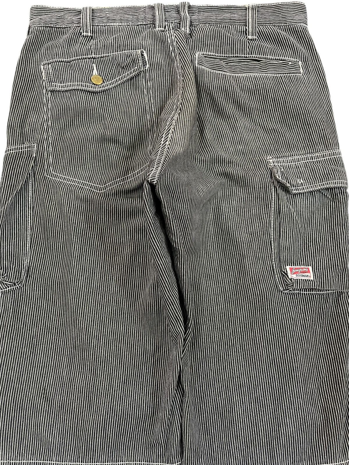 Japanese Brand Vintage Dogman Hickory Baggy Cargo Denim Size US 32 / EU 48 - 8 Thumbnail