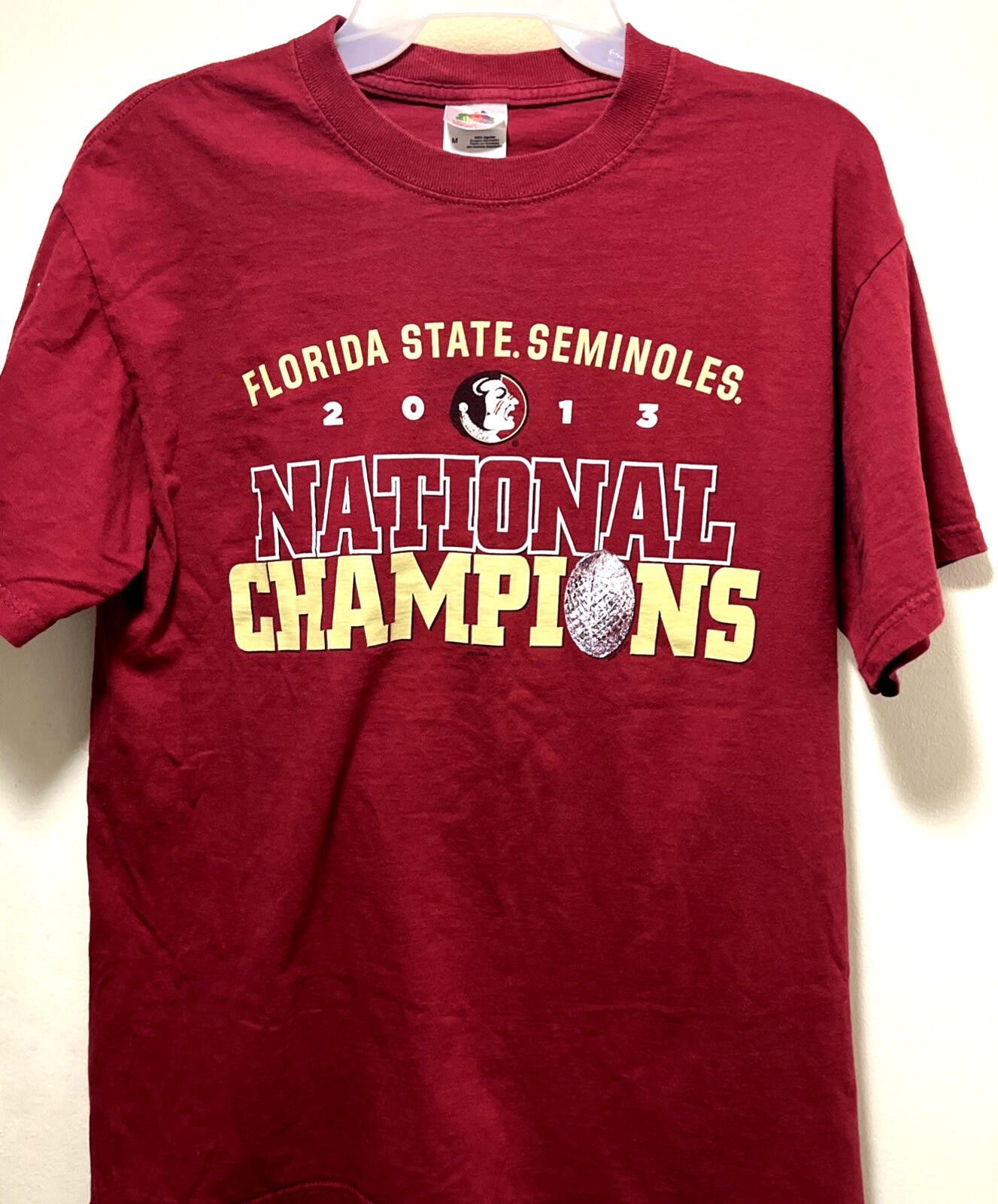 Other Med FLORIDA STATE SEMINOLES 2013 Champions NCAA Football Size ONE SIZE - 1 Thumbnail