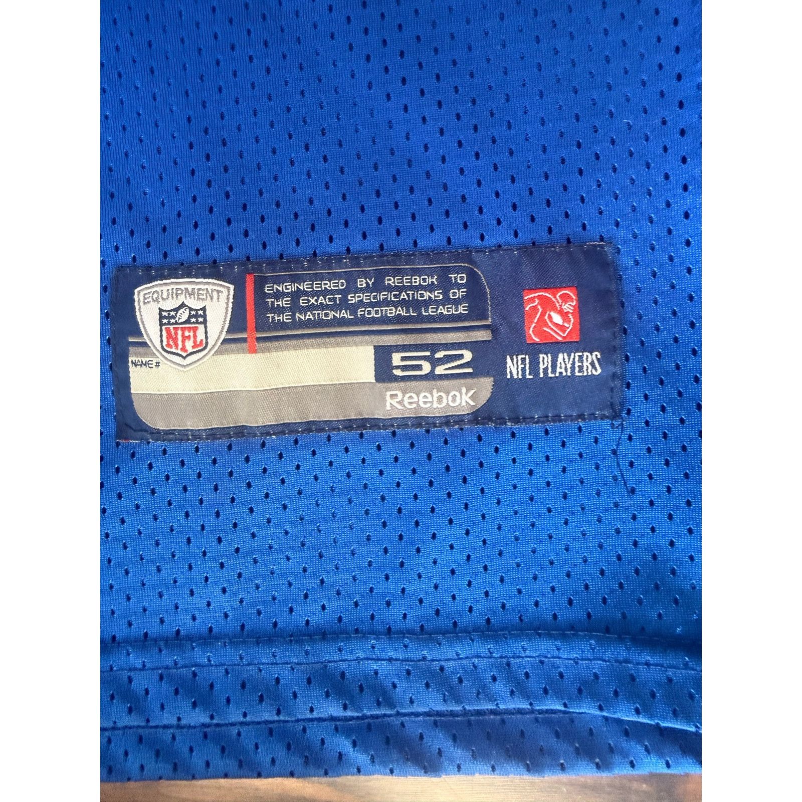 NFL Indianapolis Colds Joseph Addai Superbowl 44 Size XL Size US XL / EU 56 / 4 - 3 Thumbnail