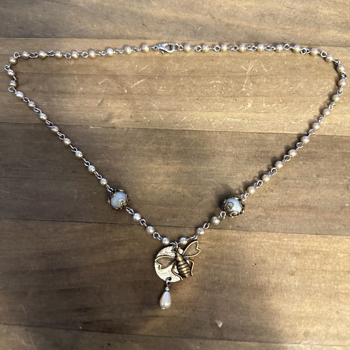 Other Bee pendant bead chain necklace Size ONE SIZE - 2 Thumbnail