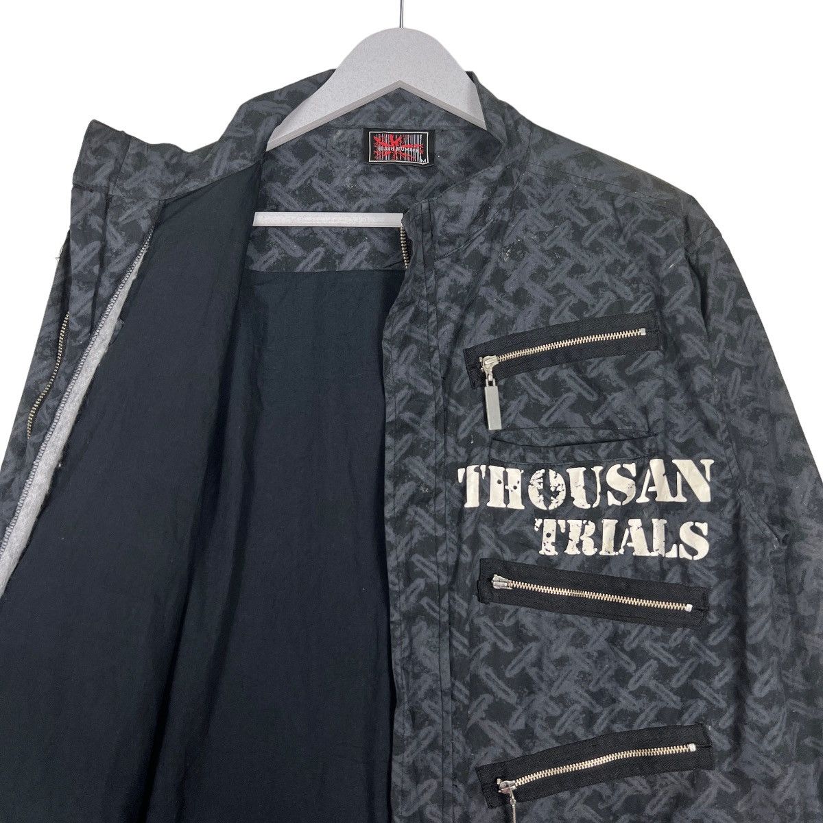 Japanese Brand 🔥 SLASH NUMBER SEDITIONARIES PUNK A SCREAM ONE CRACK ROCK Size US M / EU 48-50 / 2 - 10 Thumbnail