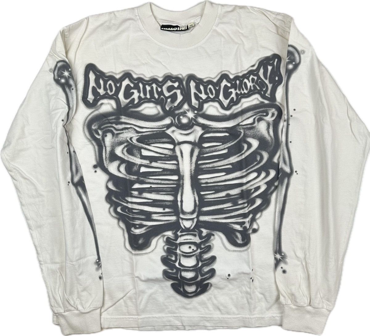 HELLSTAR Hellstar Bones Long Sleeve T-shirt Size US M / EU 48-50 / 2 - 1 Thumbnail