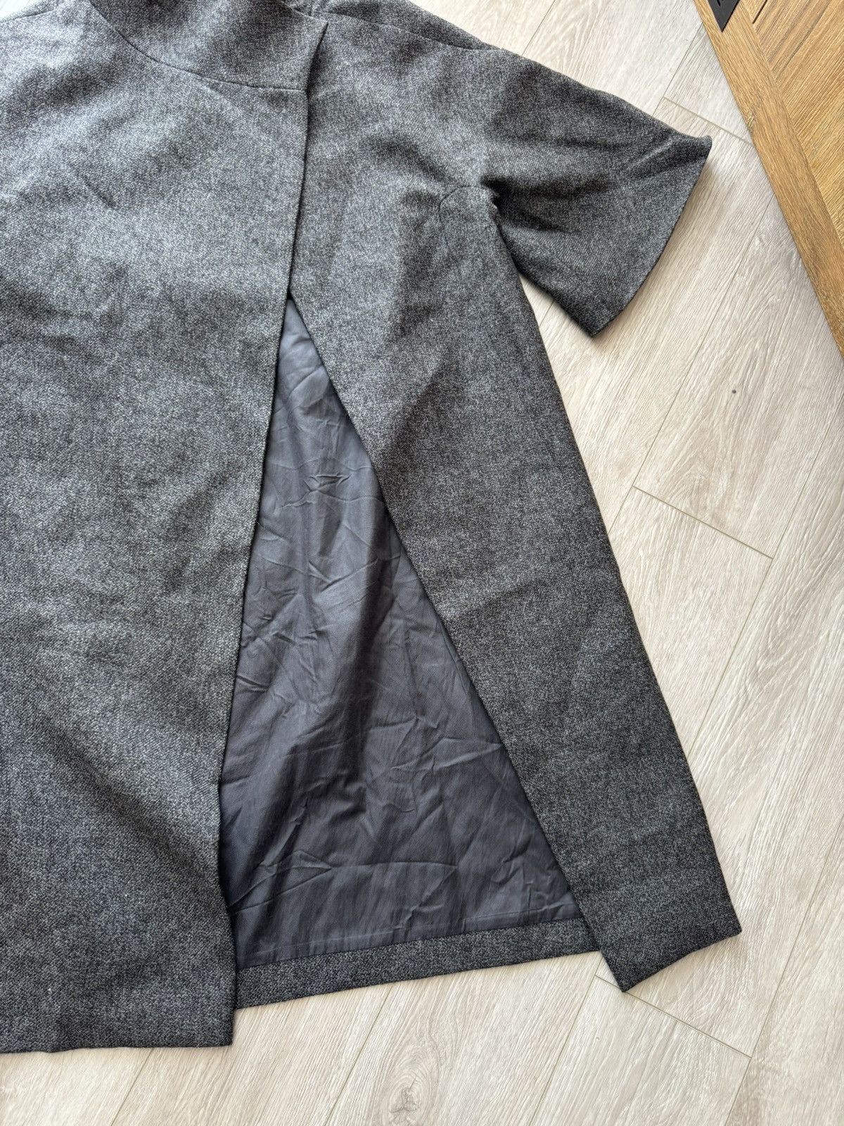 Marni × Vintage Vintage MARNI Wool Open Coat Half Sleeve Size S / US 4 / IT 40 - 9 Thumbnail