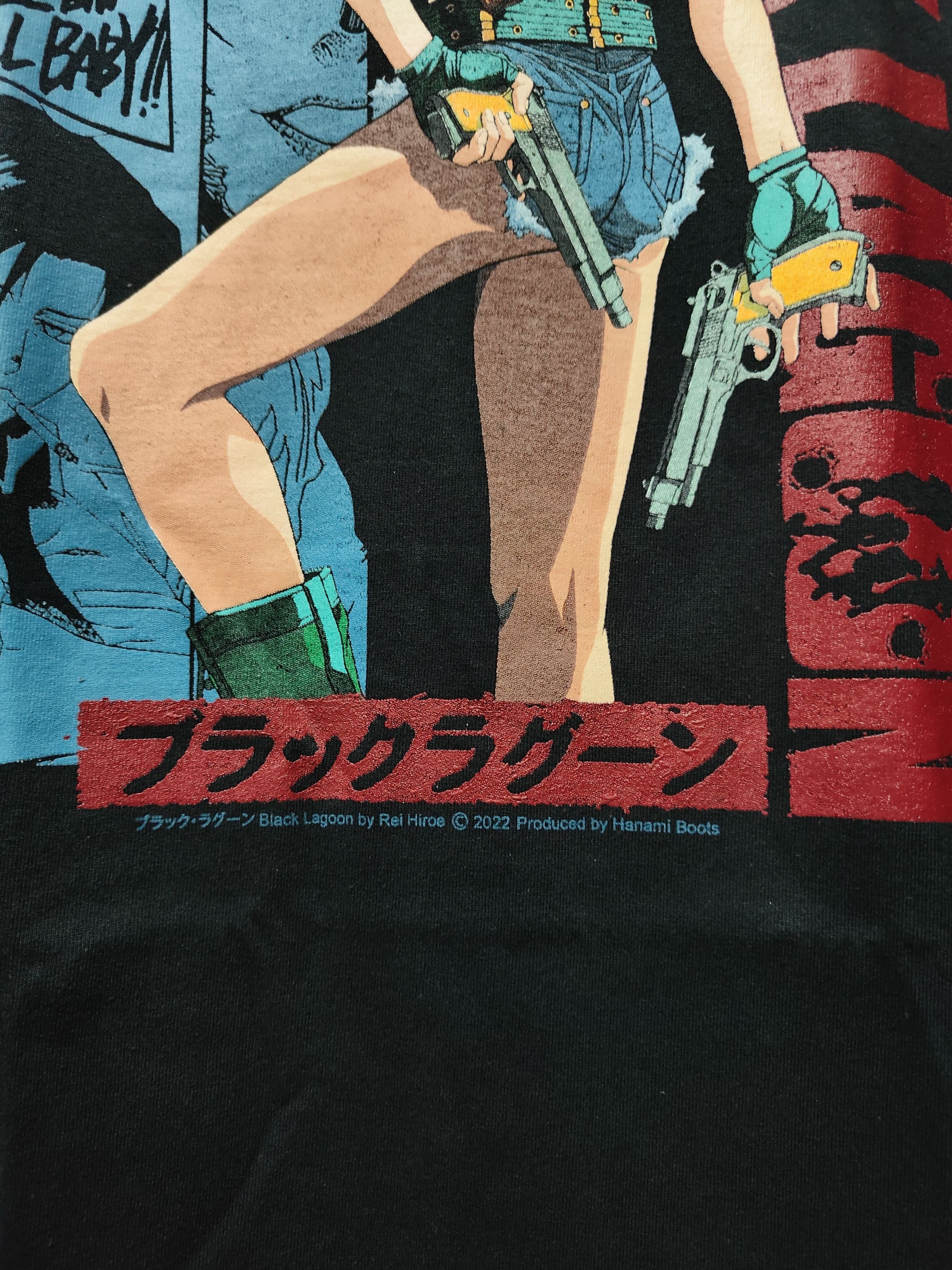 Anime Black Lagoon Revy T-shirt Size US XL / EU 56 / 4 - 3 Thumbnail