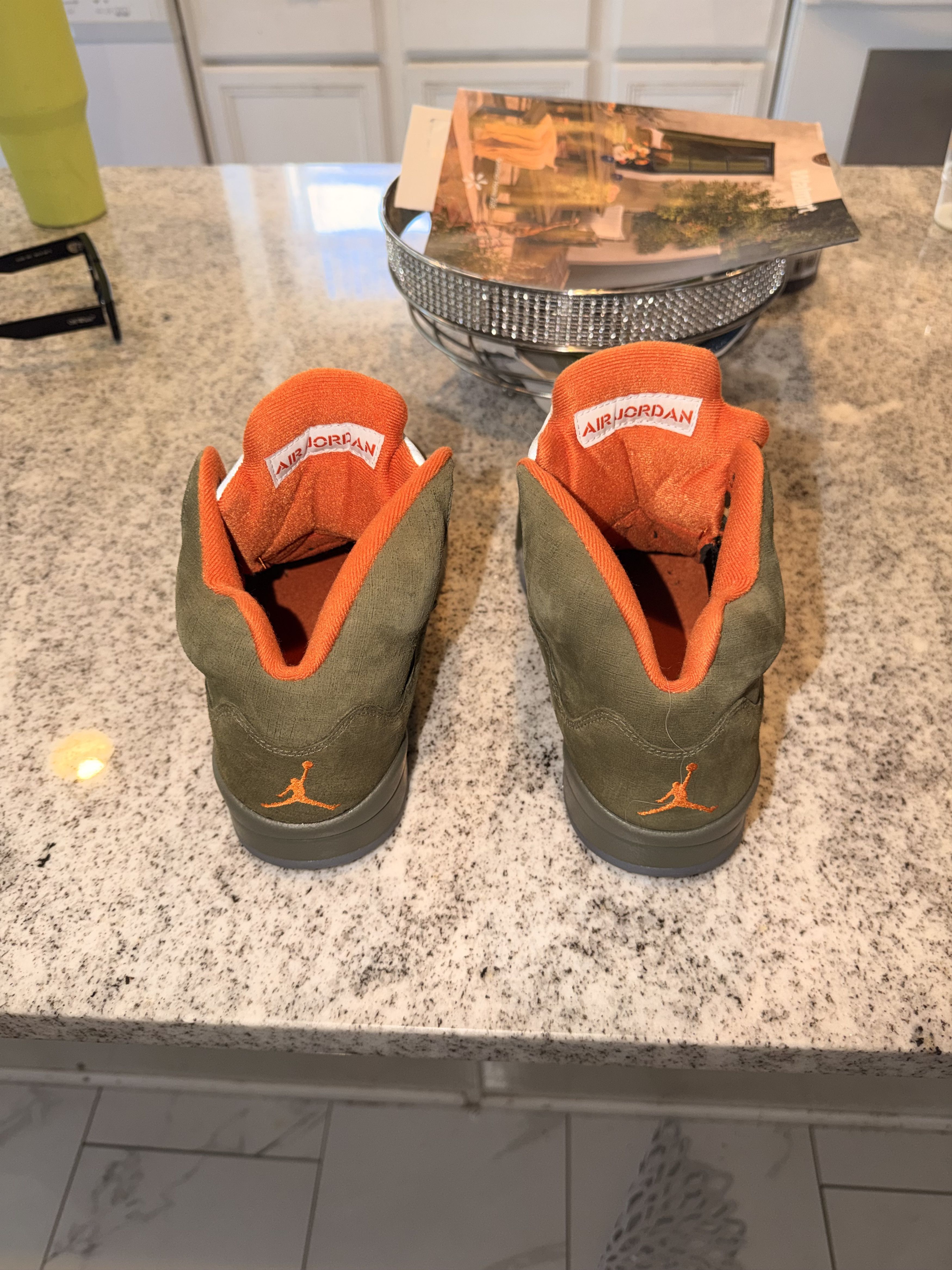 Jordan Brand Air Jordan 5 retro olive green Size US 8 / EU 41 - 5 Thumbnail