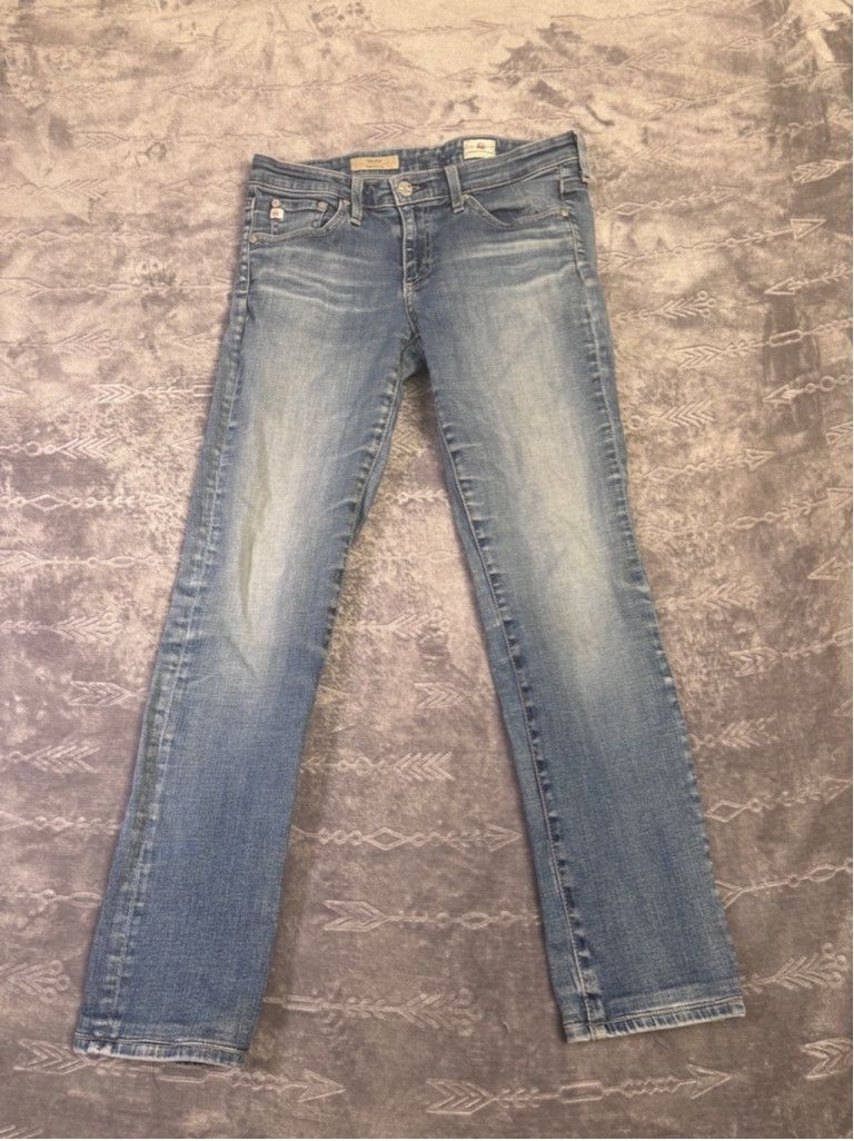 AG Adriano Goldschmied Women's AG Adriano Goldschmied Jeans, Blue, Size 27 R Size 27" / US 4 / IT 40 - 1 Thumbnail