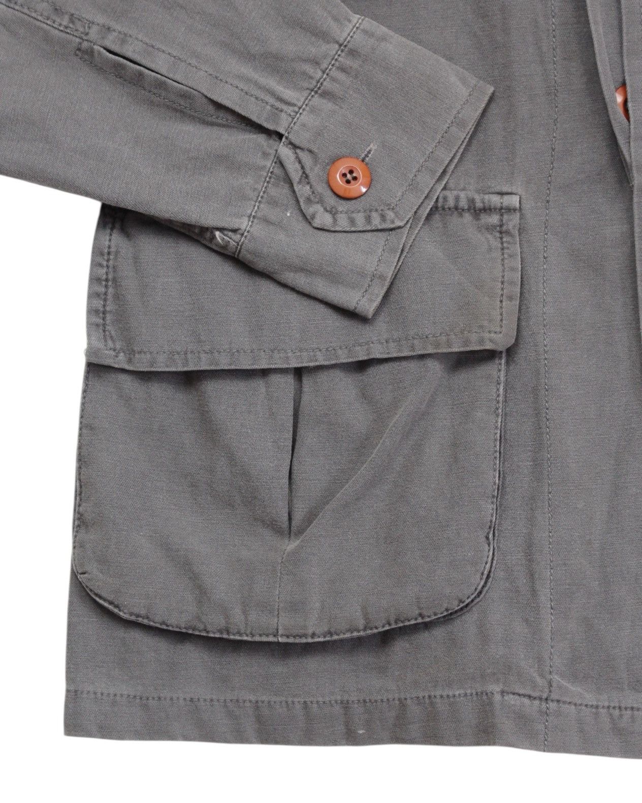 Vintage 2000S JAPANESE MADE 4-POCKET SHIRT JACKET “U.S. ARMY” BADGE Size US M / EU 48-50 / 2 - 4 Thumbnail