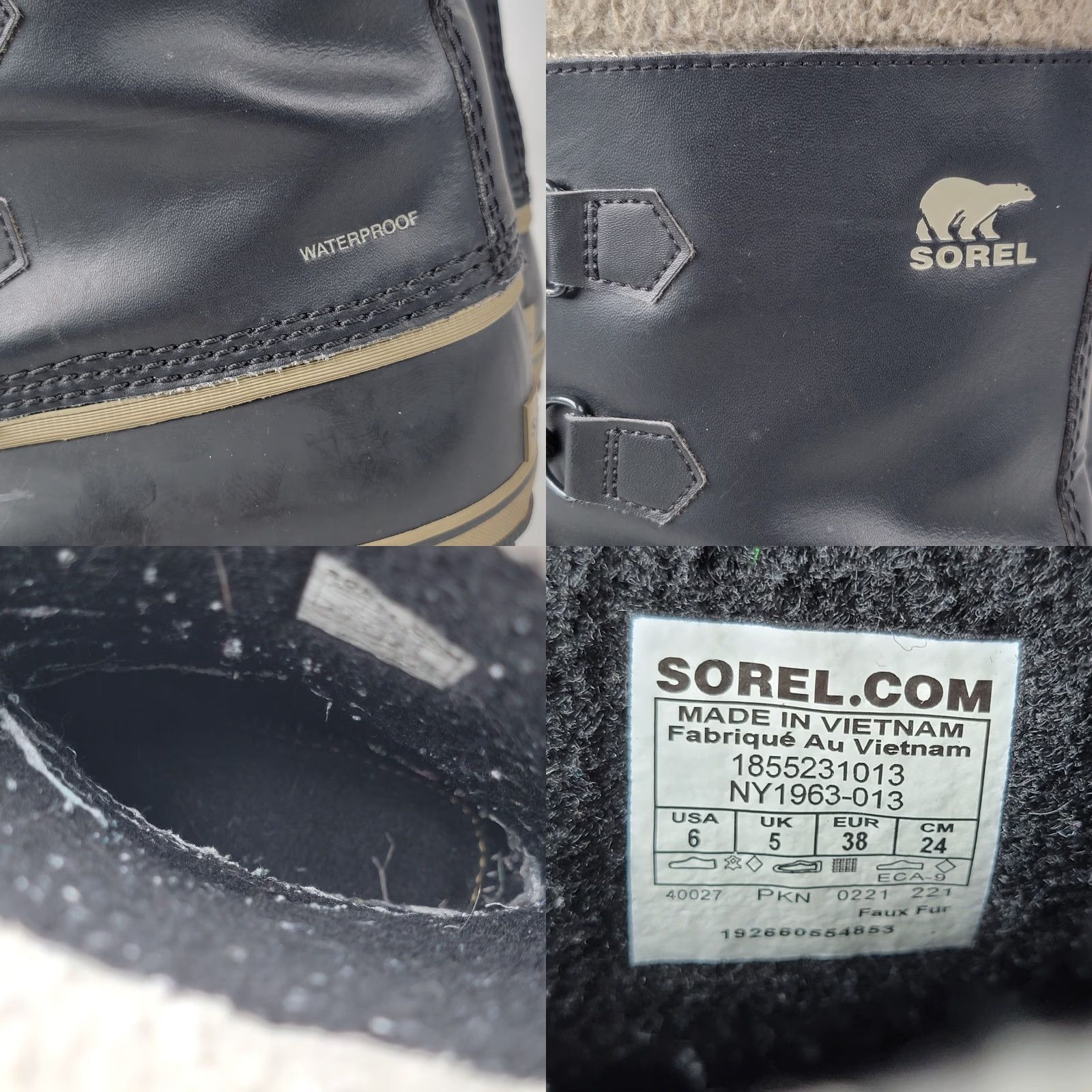 SOREL VINTAGE NO? (Oops) Size US 6 / EU 39 - 9 Thumbnail