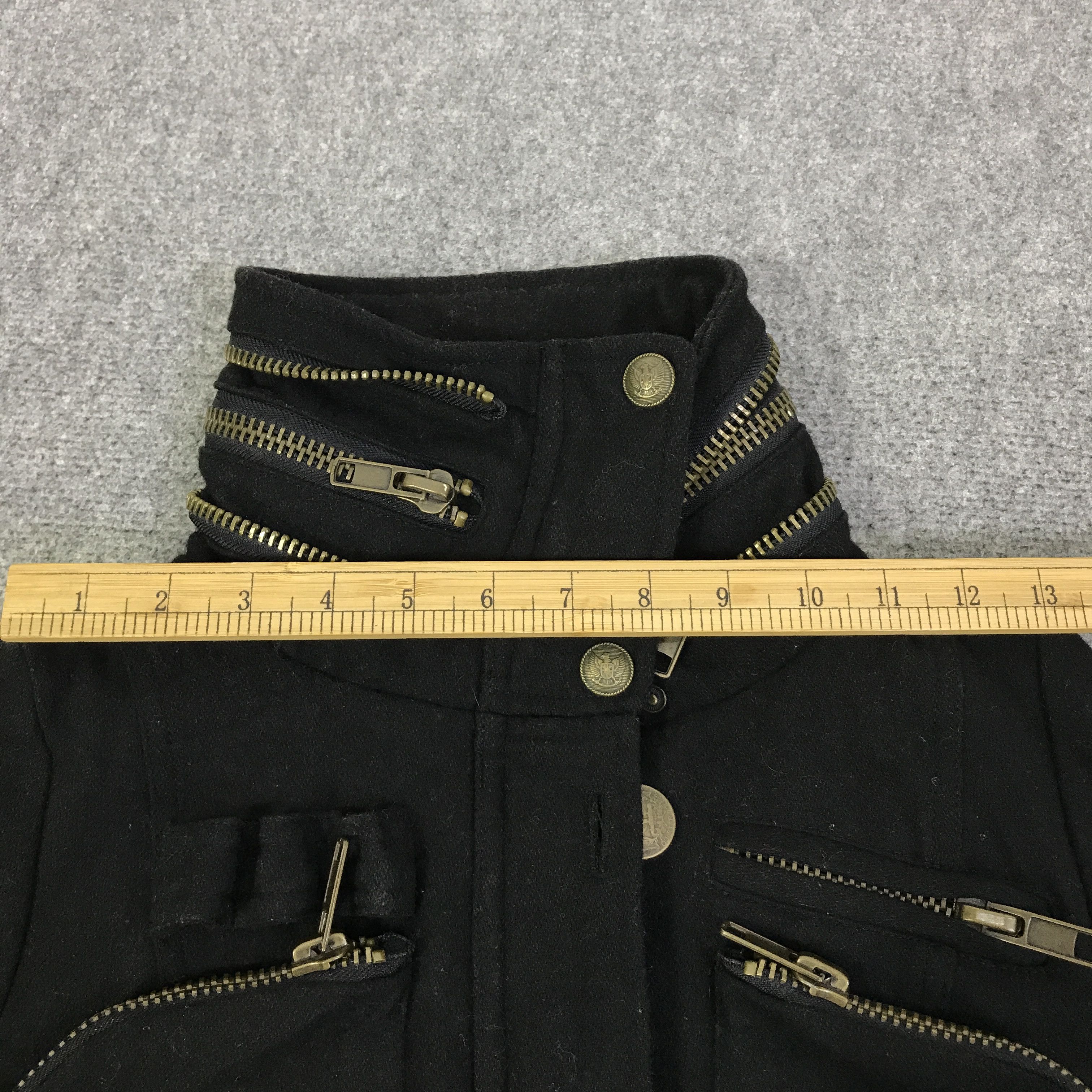 Japanese Brand Y2k Ifsixwasnine D.I.A Wool jacket K101B11 Size US M / EU 48-50 / 2 - 6 Thumbnail