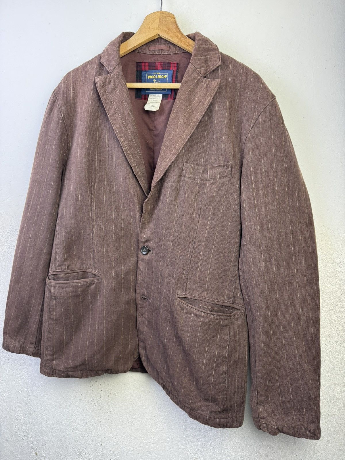 Woolrich Woolen Mills Vintage Woolrich Blazer Size 42L - 3 Thumbnail