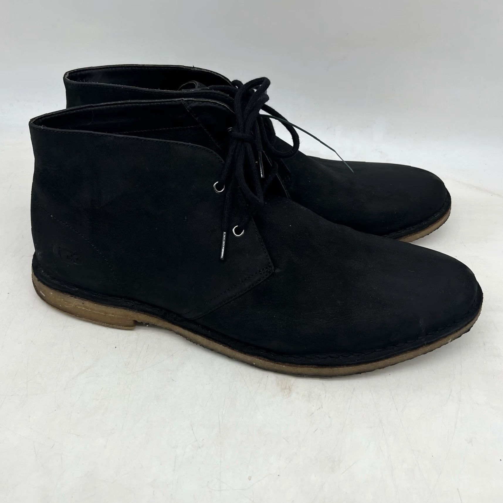 Ugg UGG Australia Men's Chukka Boots Size 15 Black Suede Ankle Casual Workwear Size US 15 / EU 48 - 5 Thumbnail