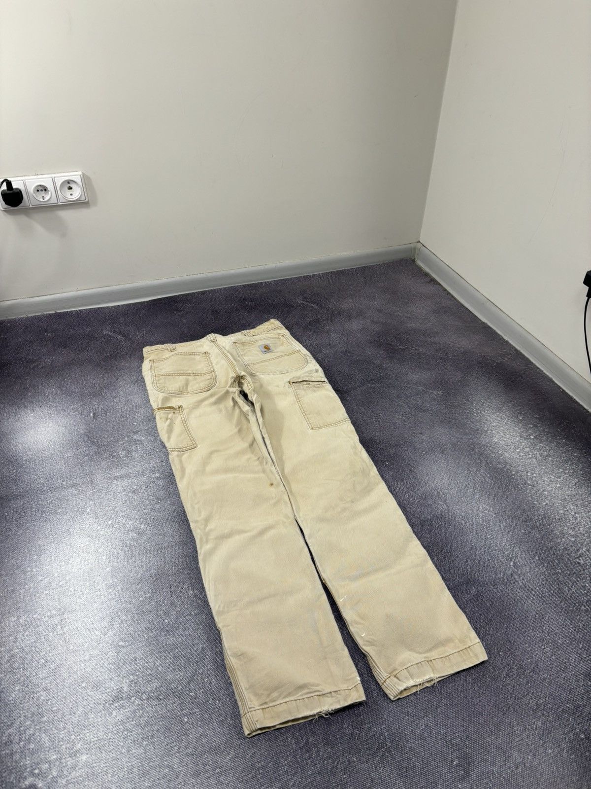 Carhartt Vintage Carhartt Double Knee Workwear Faded Utility Pants Size US 32 / EU 48 - 12 Thumbnail