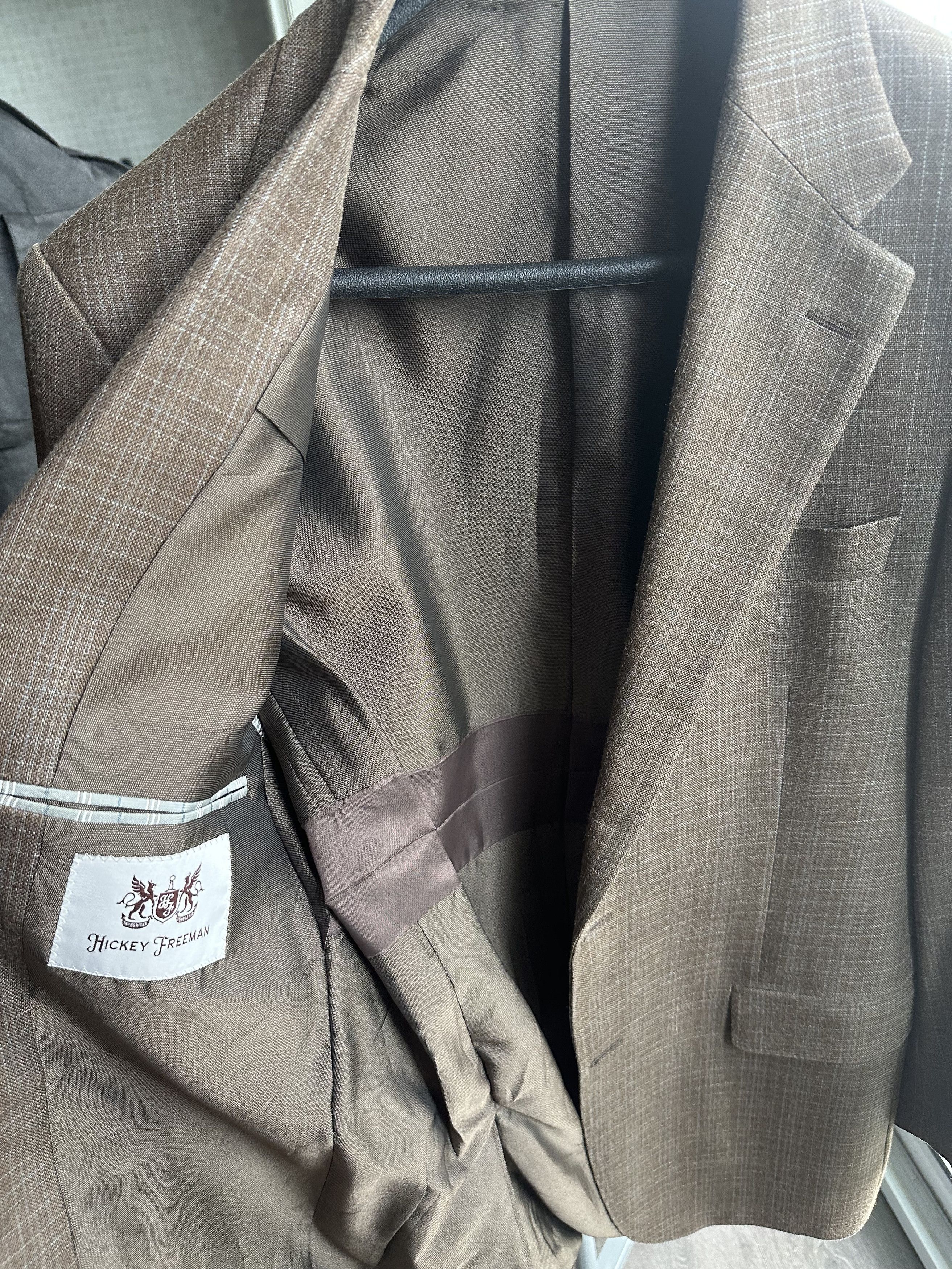 Hickey Freeman Silk/Wool $1500+ Blazer Size 38R - 3 Thumbnail
