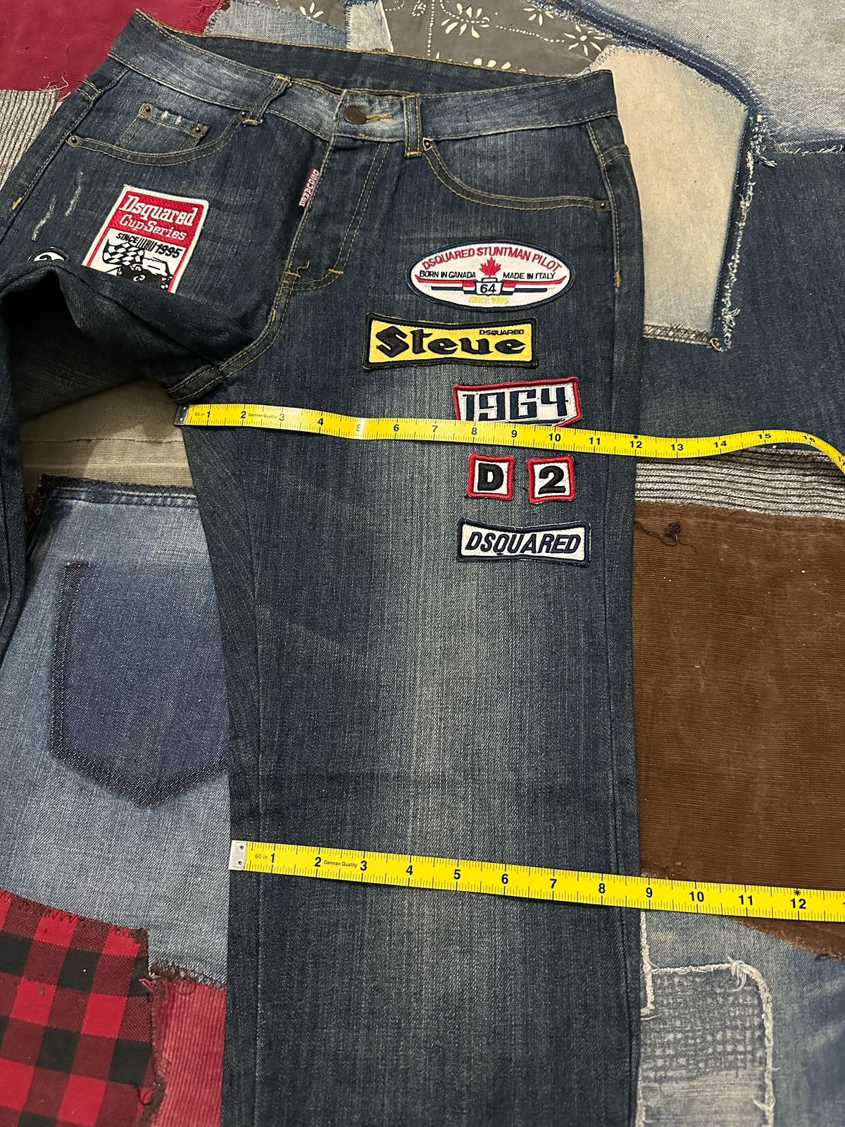Dsquared2 Dsquared Jeans w/ Patches design Size US 30 / EU 46 - 17 Thumbnail