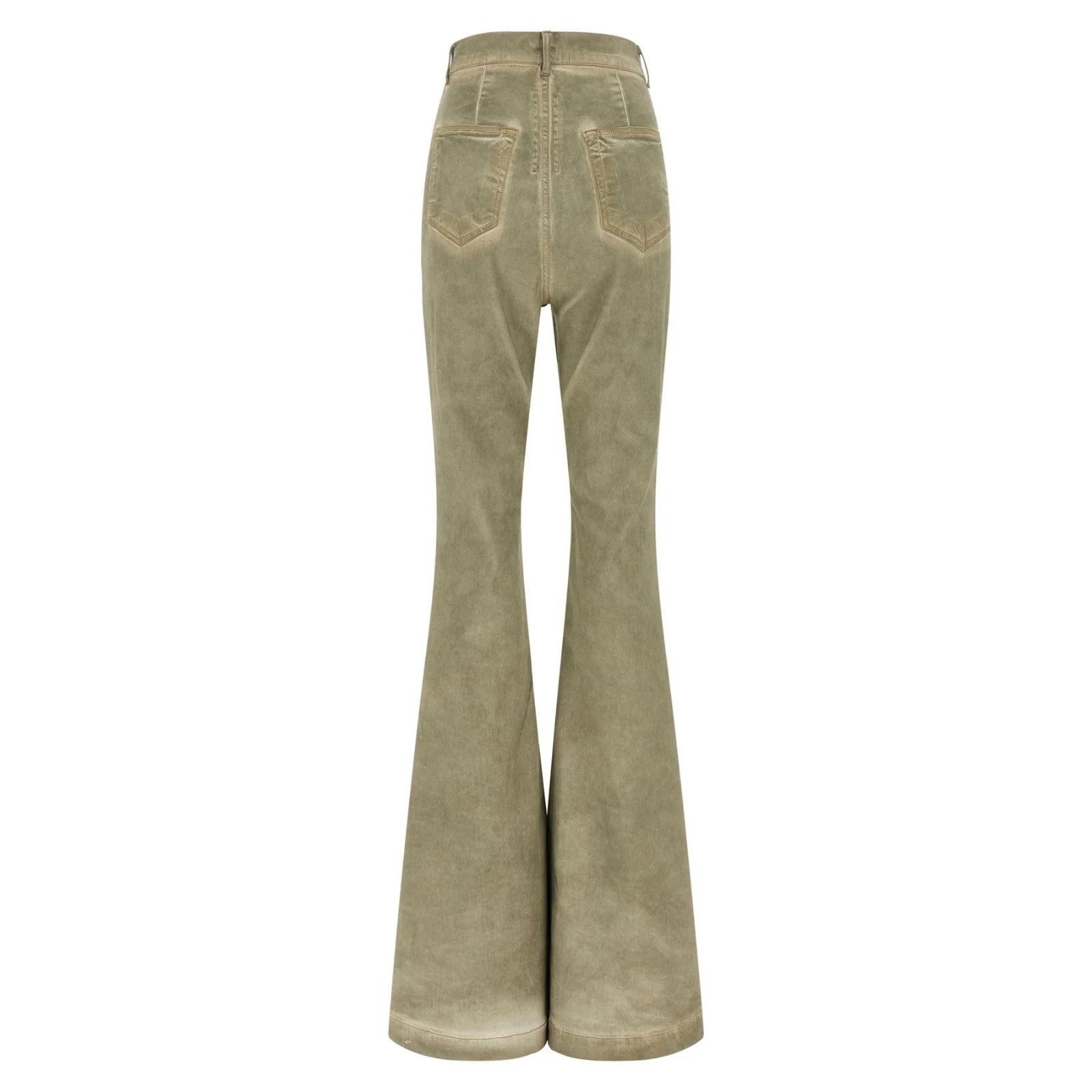 Other DRKSHDW Bolan Bootcut Beige Denim Jeans New & Authentic (Wom Size 30" / US 8 / IT 44 - 2 Thumbnail