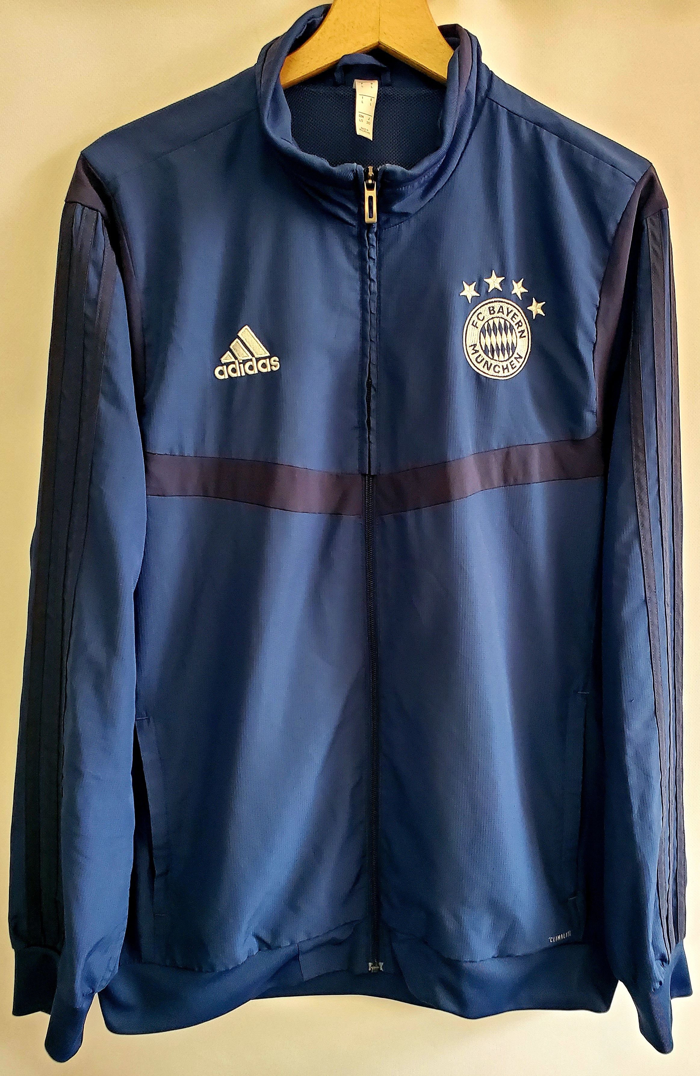 Adidas BAYERN MUNCHEN 2019 20 travel drill soccer jasket sizes L Grailed