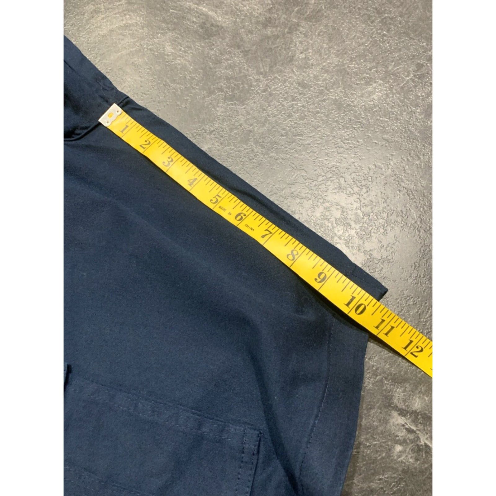 Vintage Mens Wicked Stitch Cargo Belted Shorts Size 38 Navy Blue Cotton Size US 38 / EU 54 - 5 Thumbnail