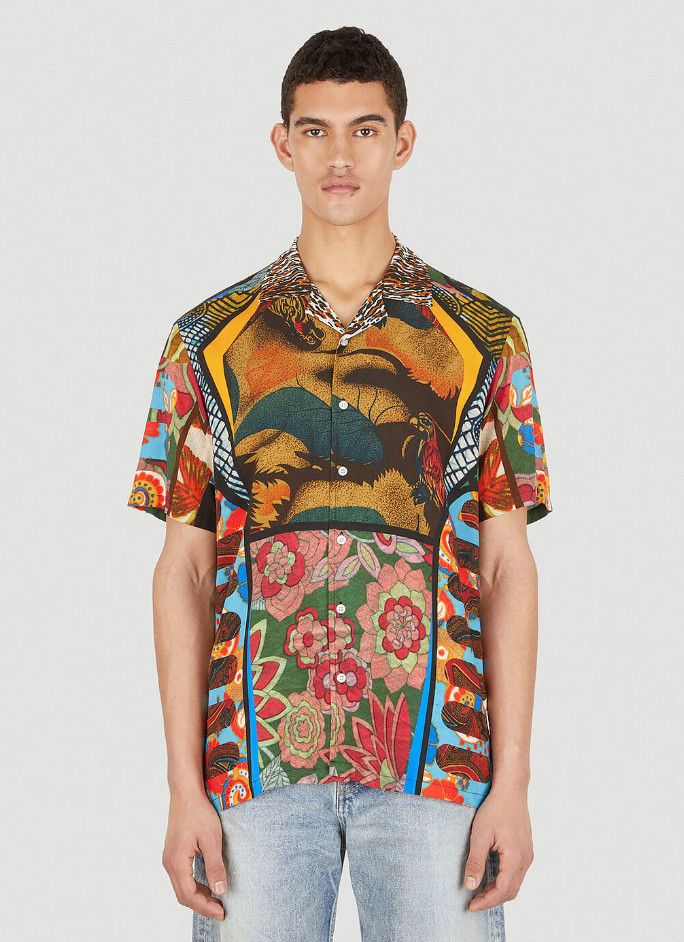 Designer × Phipps Phipps Flower Floral Child Bowling Multicolour Shirt Size US M / EU 48-50 / 2 - 2 Thumbnail