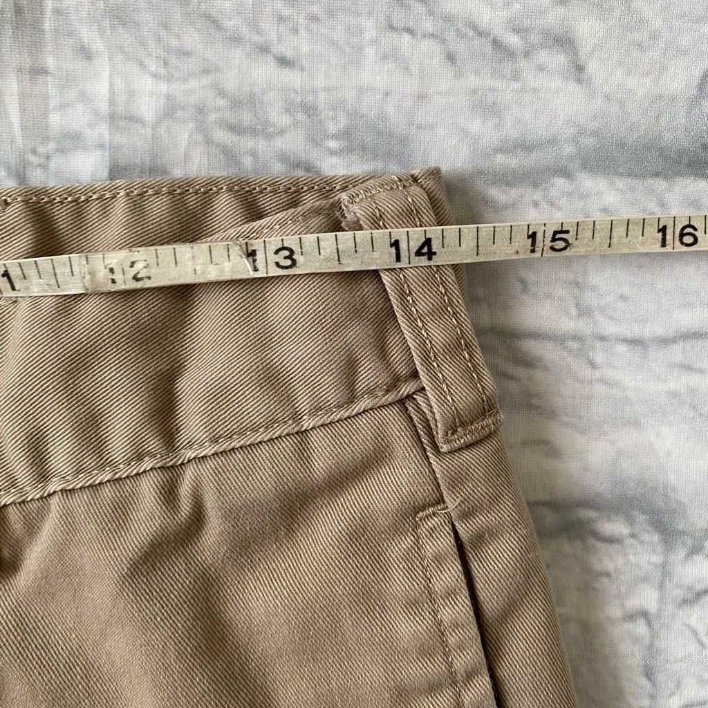 Lands' End Lands End men 30/30 cotton blend flat front tan chinos Size US 30 / EU 46 - 11 Thumbnail