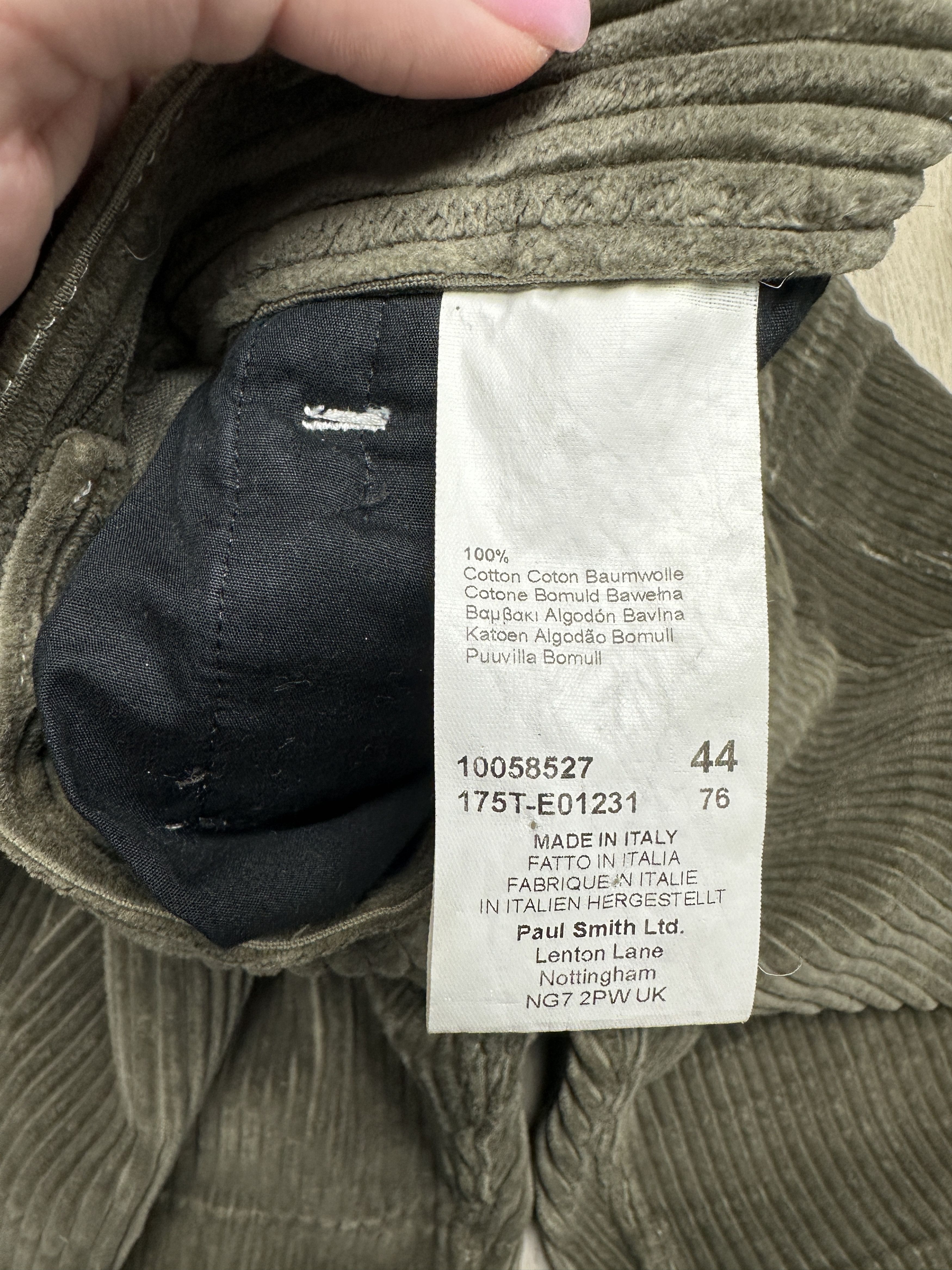 Paul Smith Paul Smith Vintage Mens Corduroy Pants Size US 34 / EU 50 - 6 Thumbnail