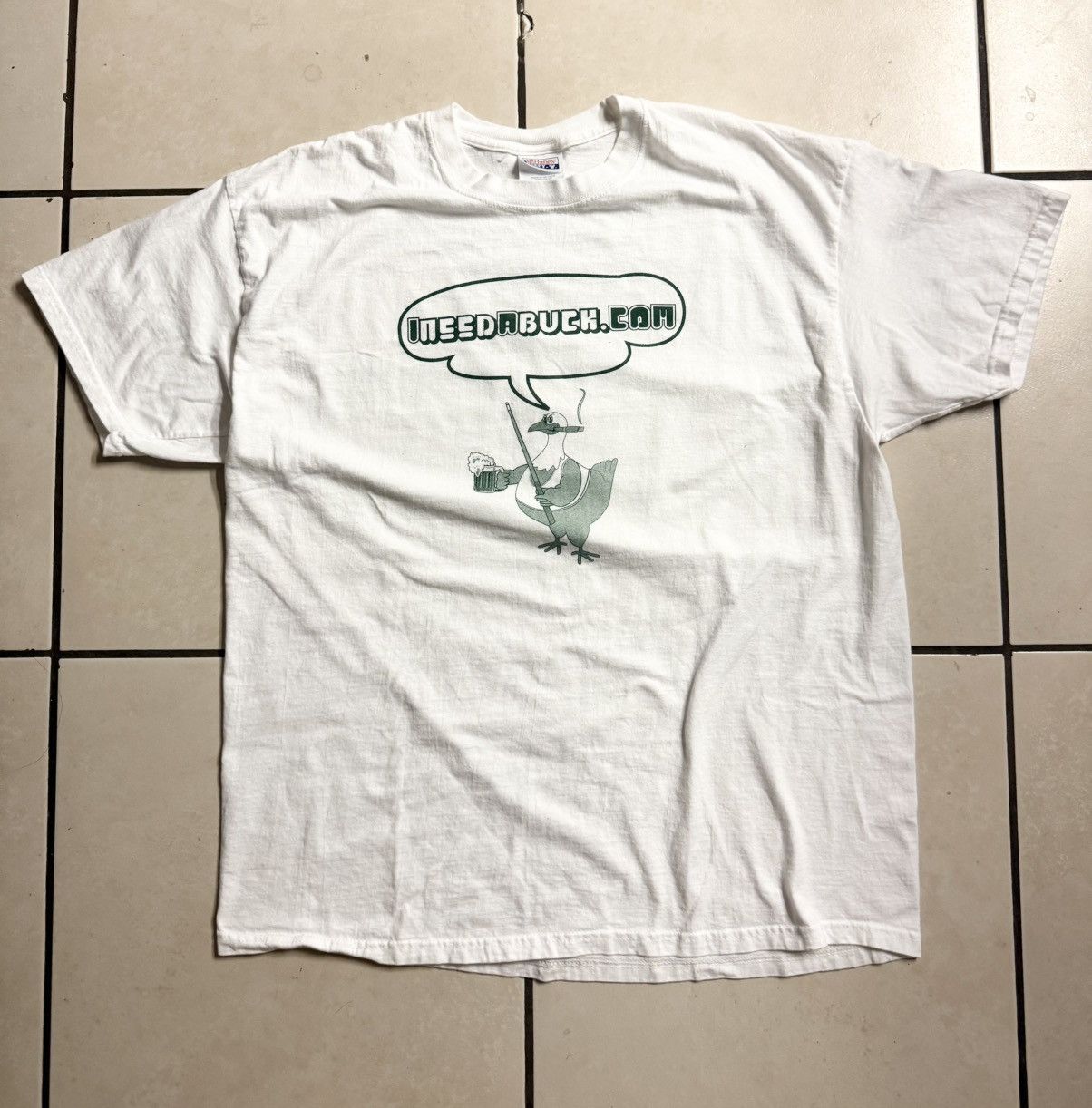 Vintage Vintage Y2K Humor I Need A Buck Tee Size US XL / EU 56 / 4 - 1 Thumbnail
