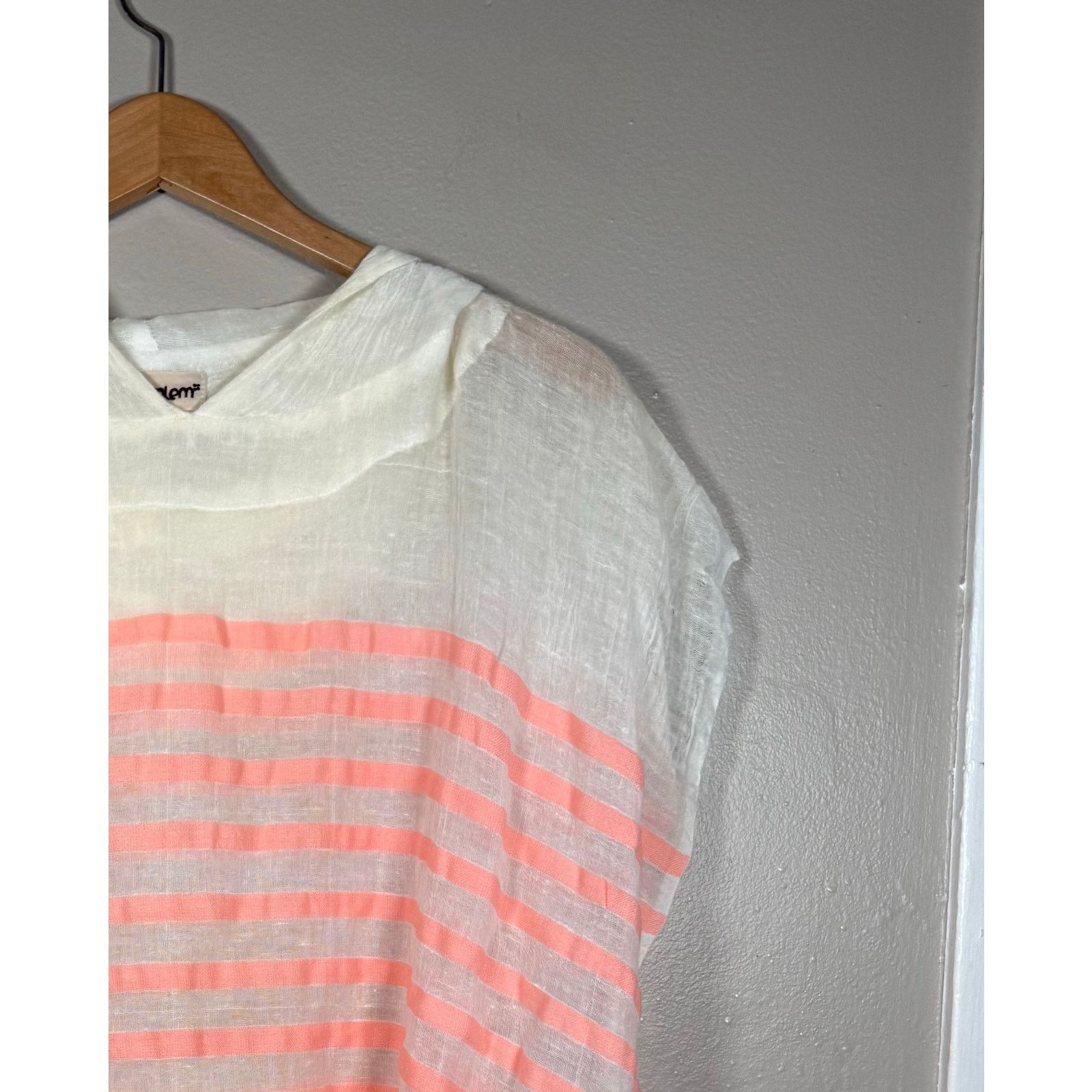 lemlem lemlem 'Lilly' Hooded Poncho Cover Up One Size $295 Size ONE SIZE - 9 Thumbnail