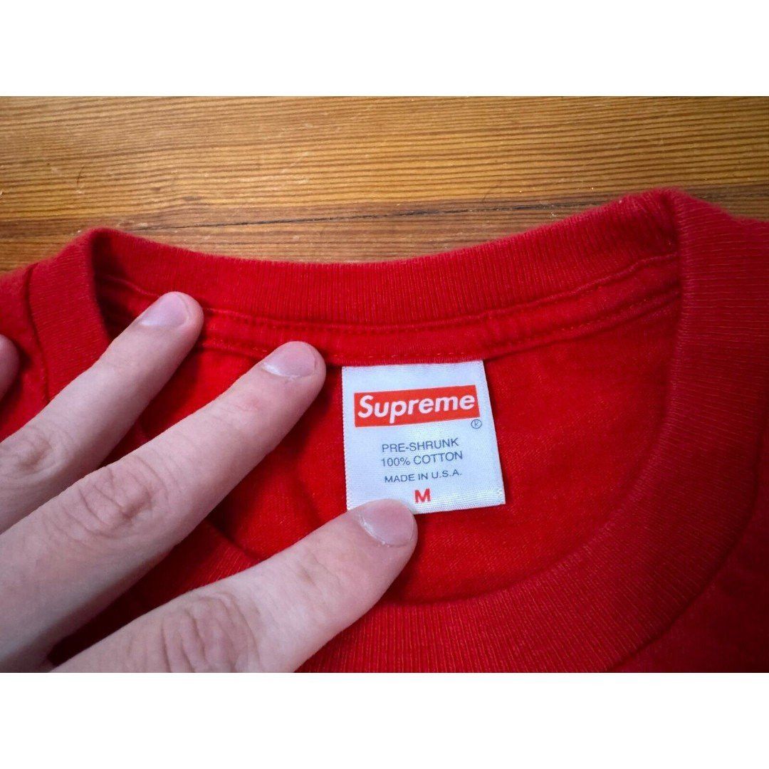 Nickelodeon × Supreme Supreme TMNT Raphael Bandana Shirt - Red - Men's Medium Size US M / EU 48-50 / 2 - 3 Thumbnail