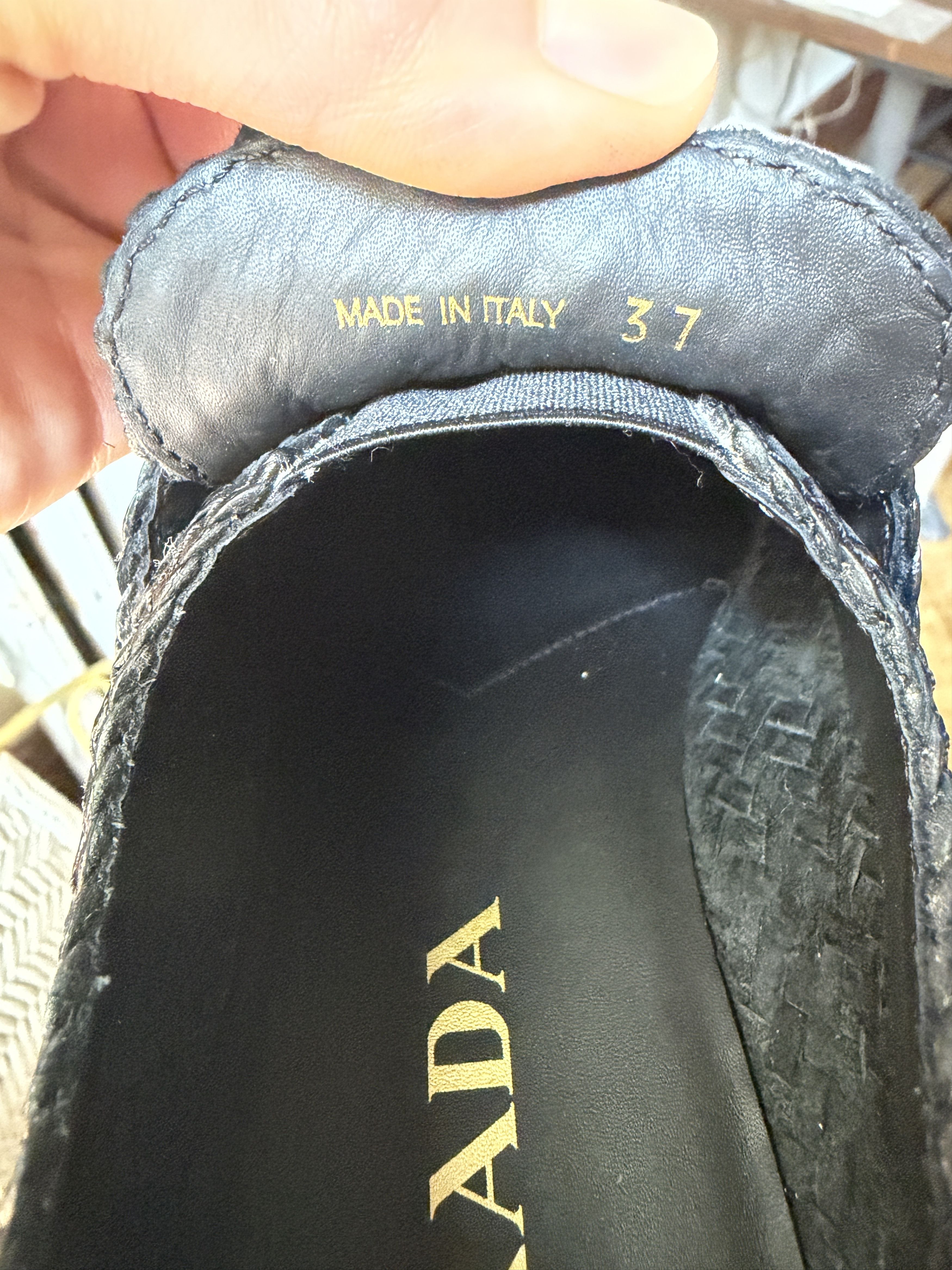 Prada calzature donna madras Size US 6.5 / IT 36.5 - 8 Thumbnail