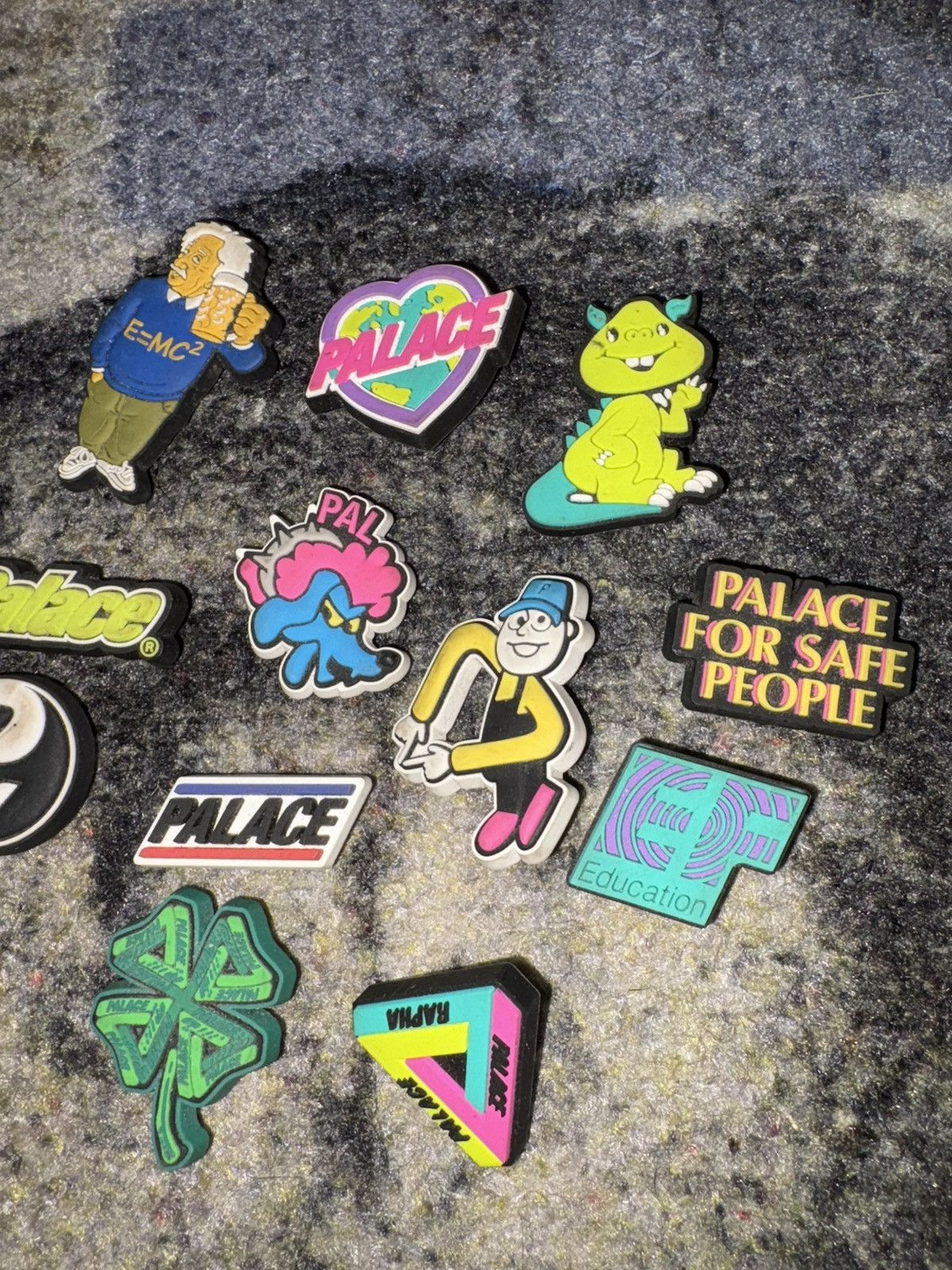Crocs × Palace Palace Crocs Jibbitz Collection (Set of 12) Size ONE SIZE - 3 Thumbnail