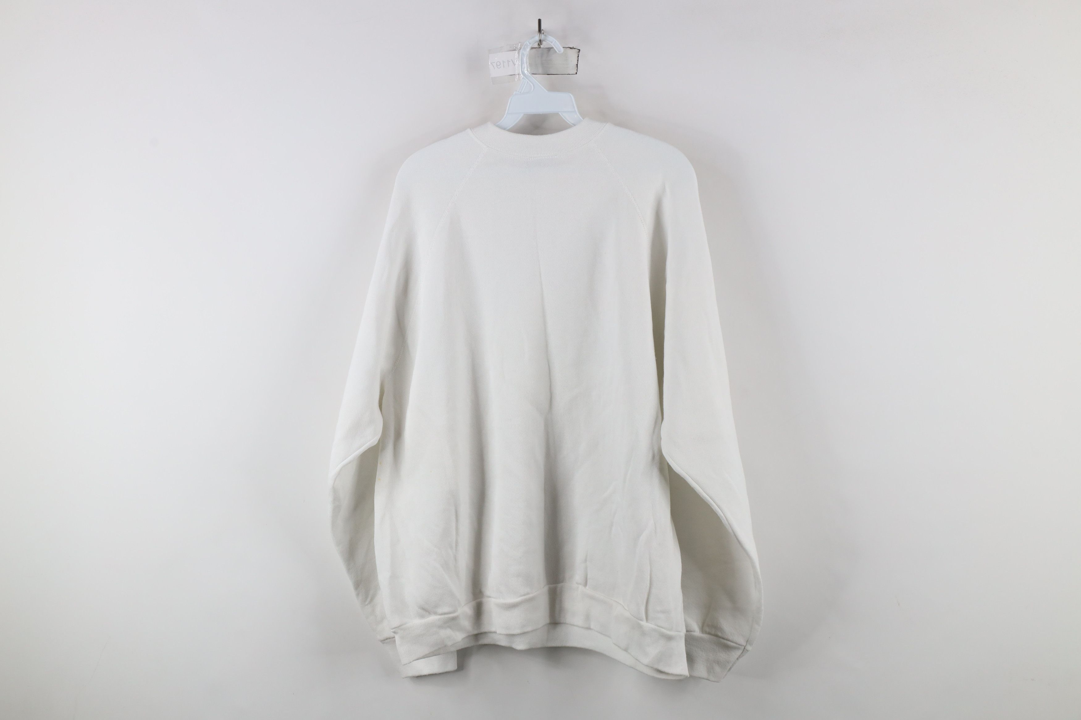 Vintage Vintage 90s Streetwear Easter Bunny Flower Puff Sweatshirt Size XL / US 12-14 / IT 48-50 - 13 Thumbnail