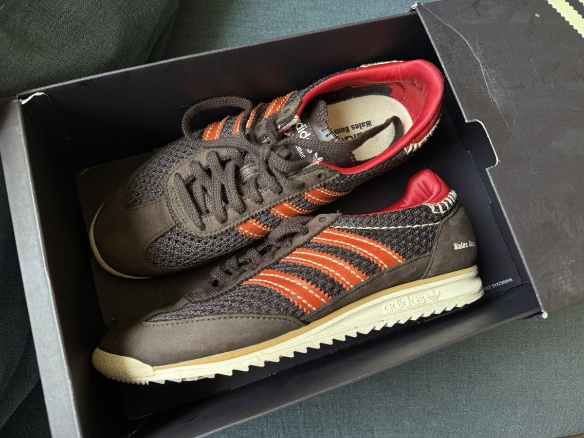 Adidas × Wales Bonner Adidas By Wales Bonner SL72 Lace-Up Sneakers WB SL72 KNIT Size US 6.5 / EU 39-40 - 2 Thumbnail