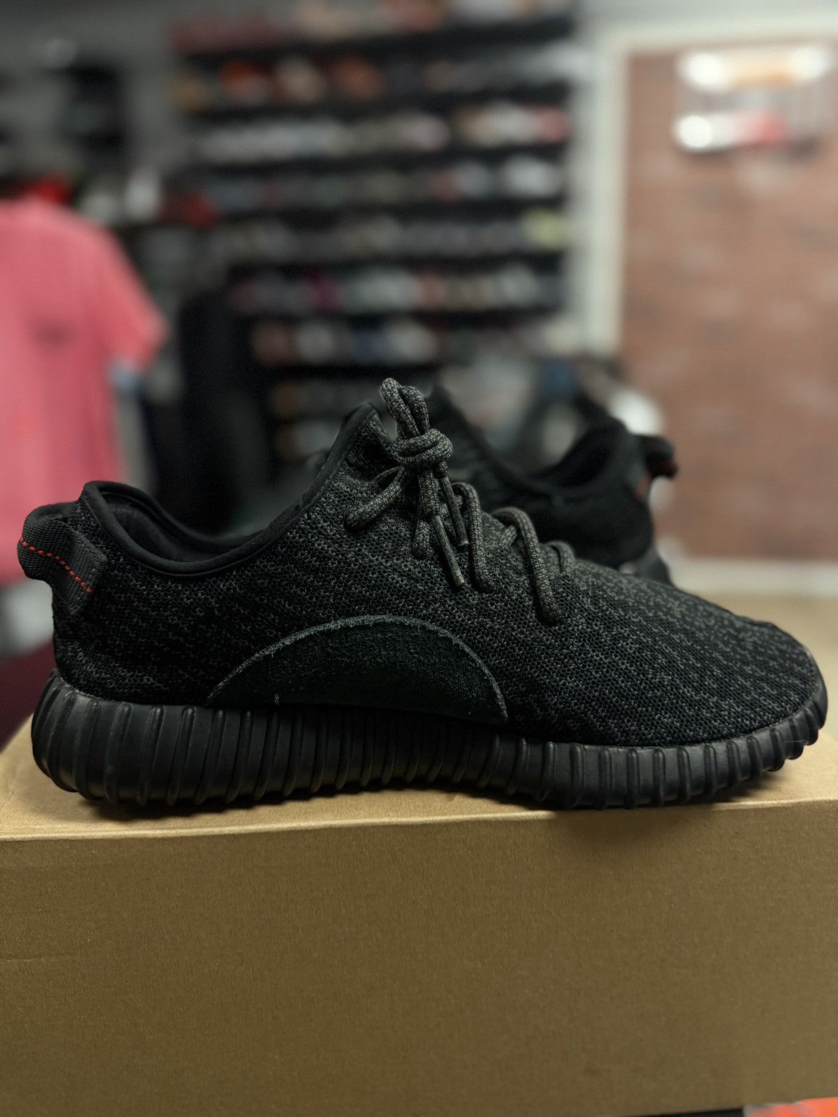 Adidas × Yeezy Yeezy 350 OG Original Pirate Black Size 10 (BB5350) Size US 10 / EU 43 - 5 Thumbnail