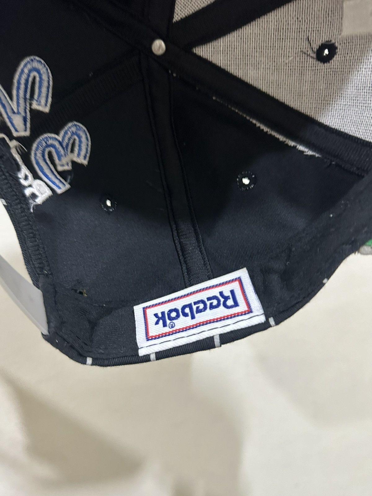 Reebok 90's Shaquille Reebok Logo Snapback Size ONE SIZE - 9 Thumbnail