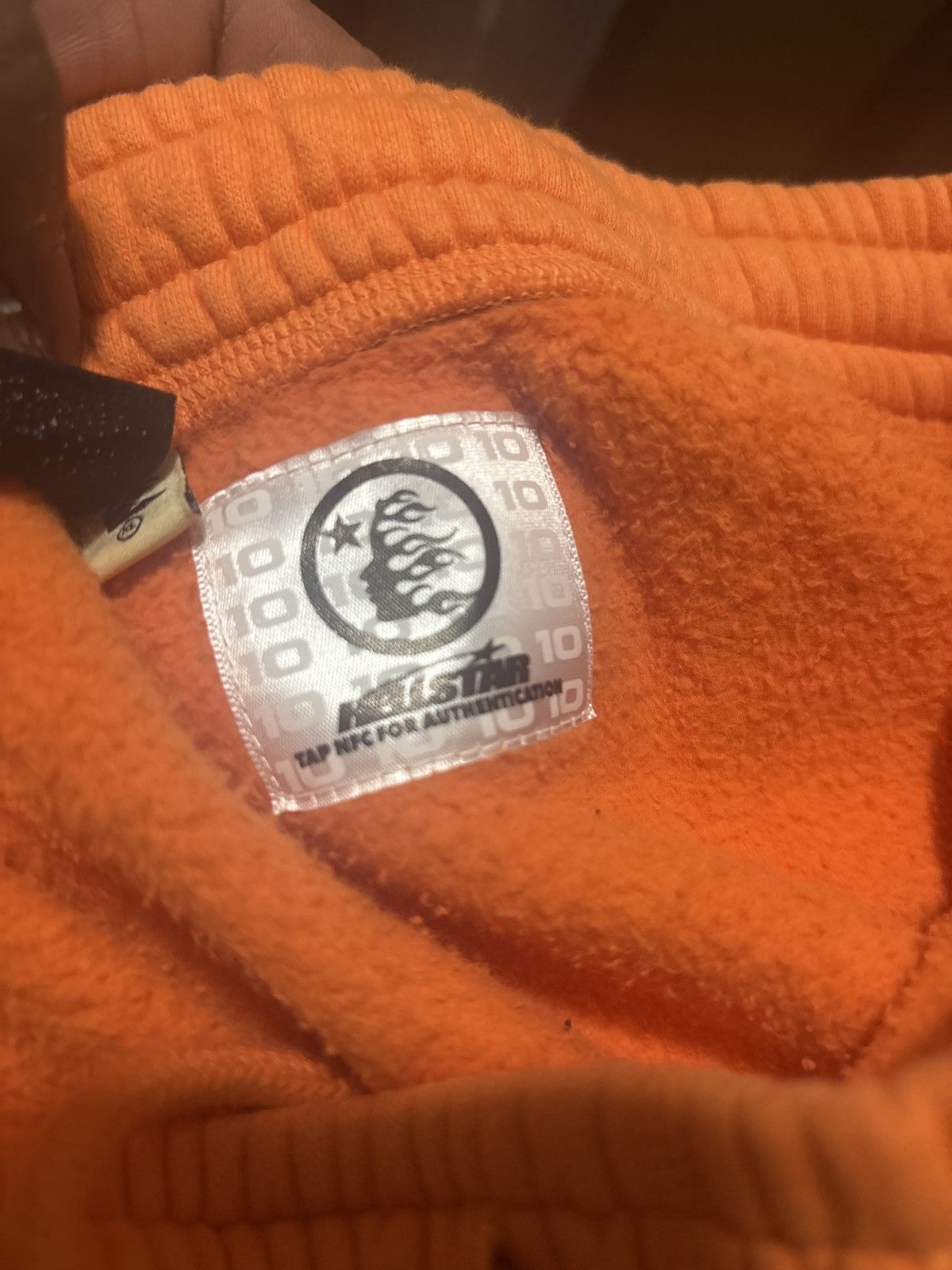 HELLSTAR Hellstar Fire Orange Closed Elastic Bottom Sweatpants Size US 38 / EU 54 - 5 Thumbnail