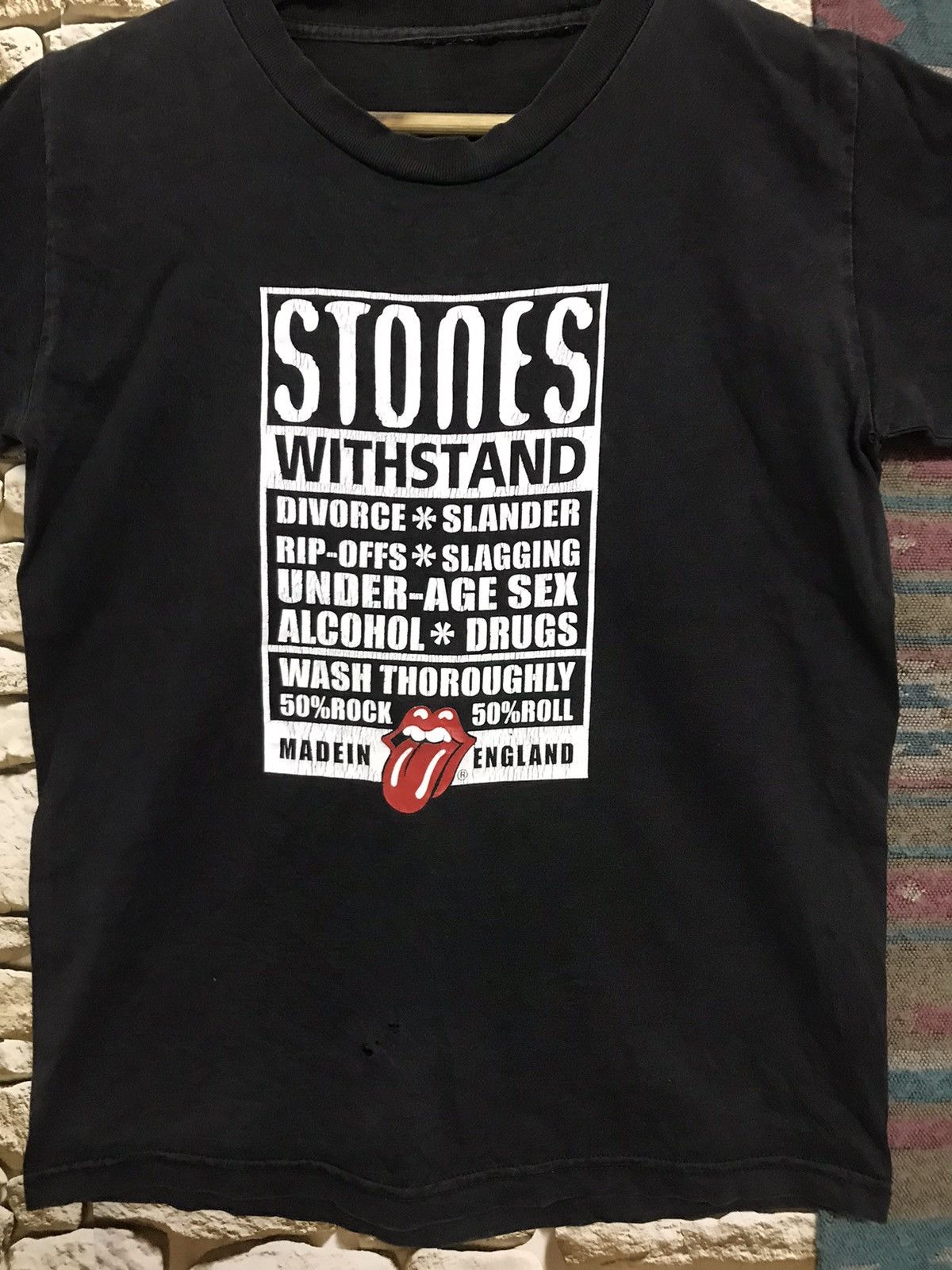 Band Tees × The Rolling Stones Bootleg The Rolling Stones Tess Size US S / EU 44-46 / 1 - 3 Thumbnail