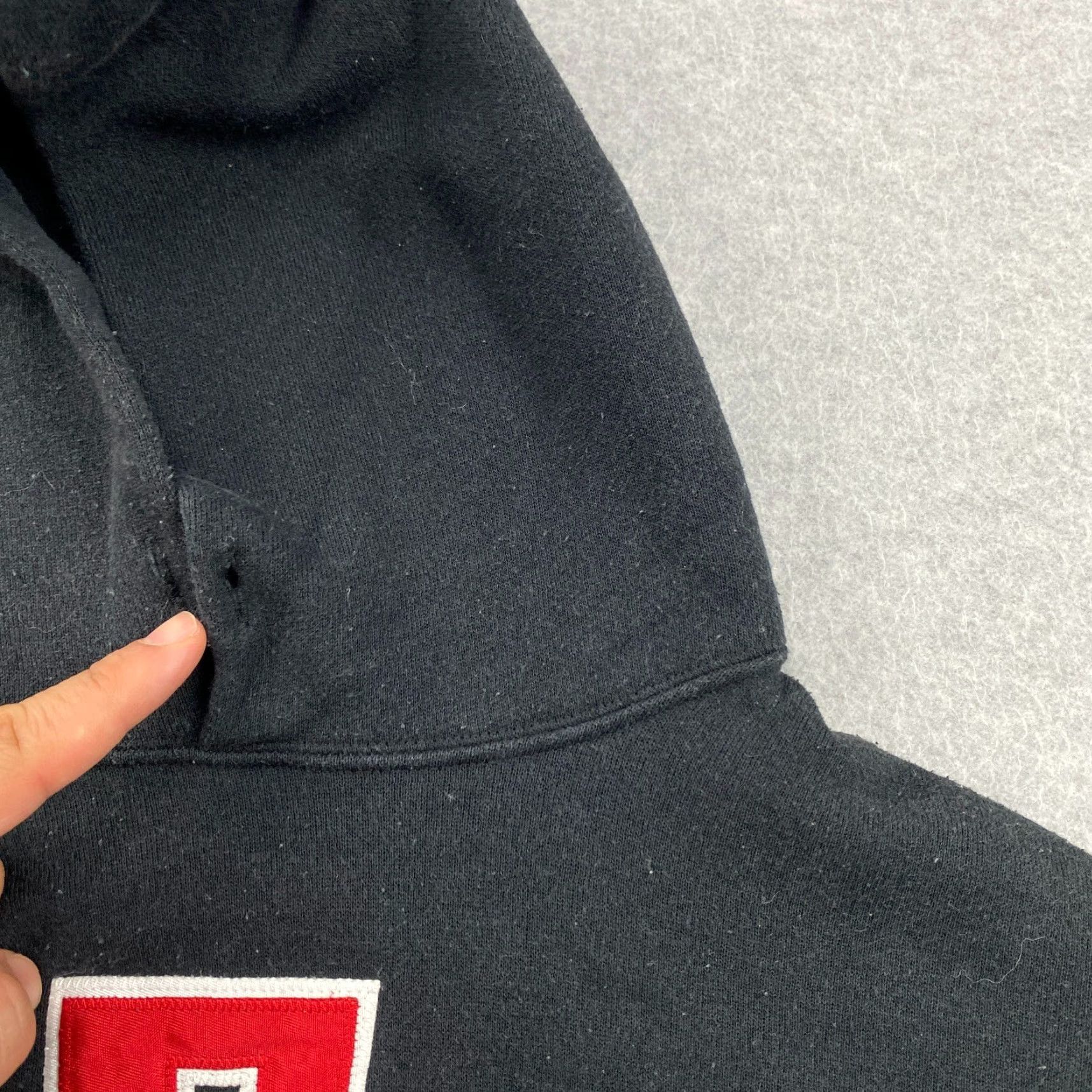 Vintage VINTAGE SDSUSA San Diego State University Aztecs Hoodie Mens XS Black Pullover Made In USA Size US XS / EU 42 / 0 - 4 Thumbnail