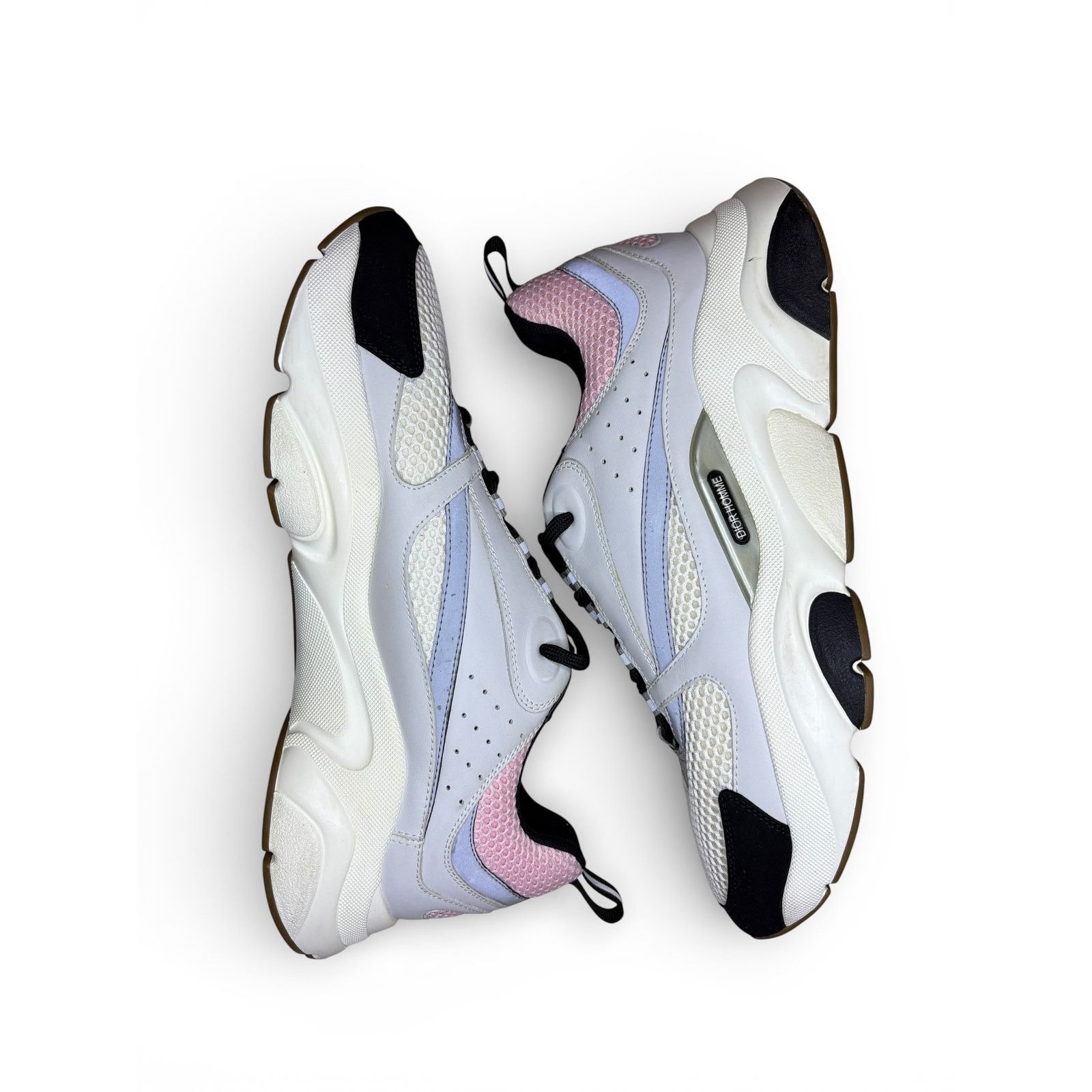 Dior Dior B22 Low Top Pink / White Sneakers | Size 45 (12US) Size US 12 / EU 45 - 2 Thumbnail