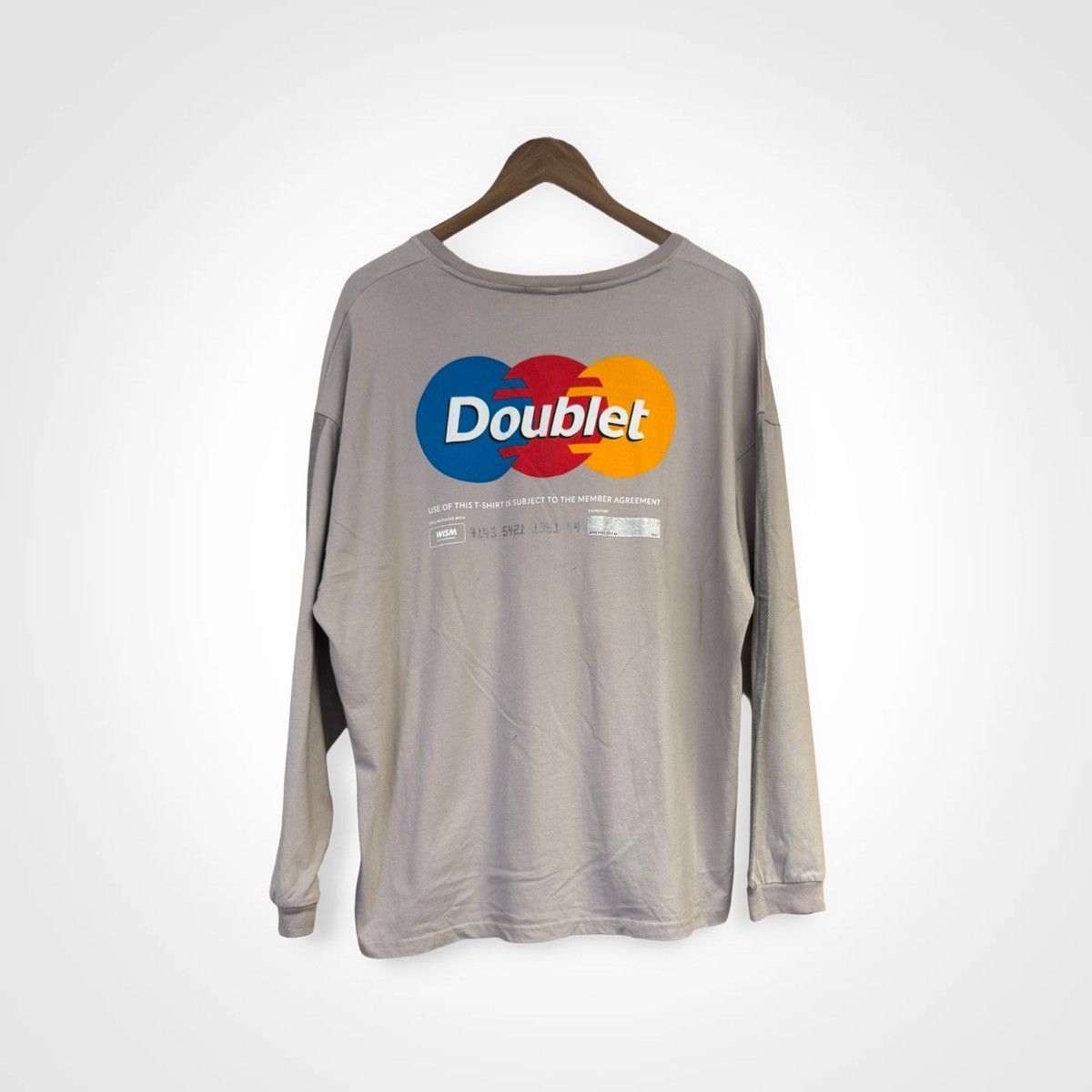 Doublet DoubleT SS18 x Wism Mastercard Tee Size US M / EU 48-50 / 2 - 1 Thumbnail
