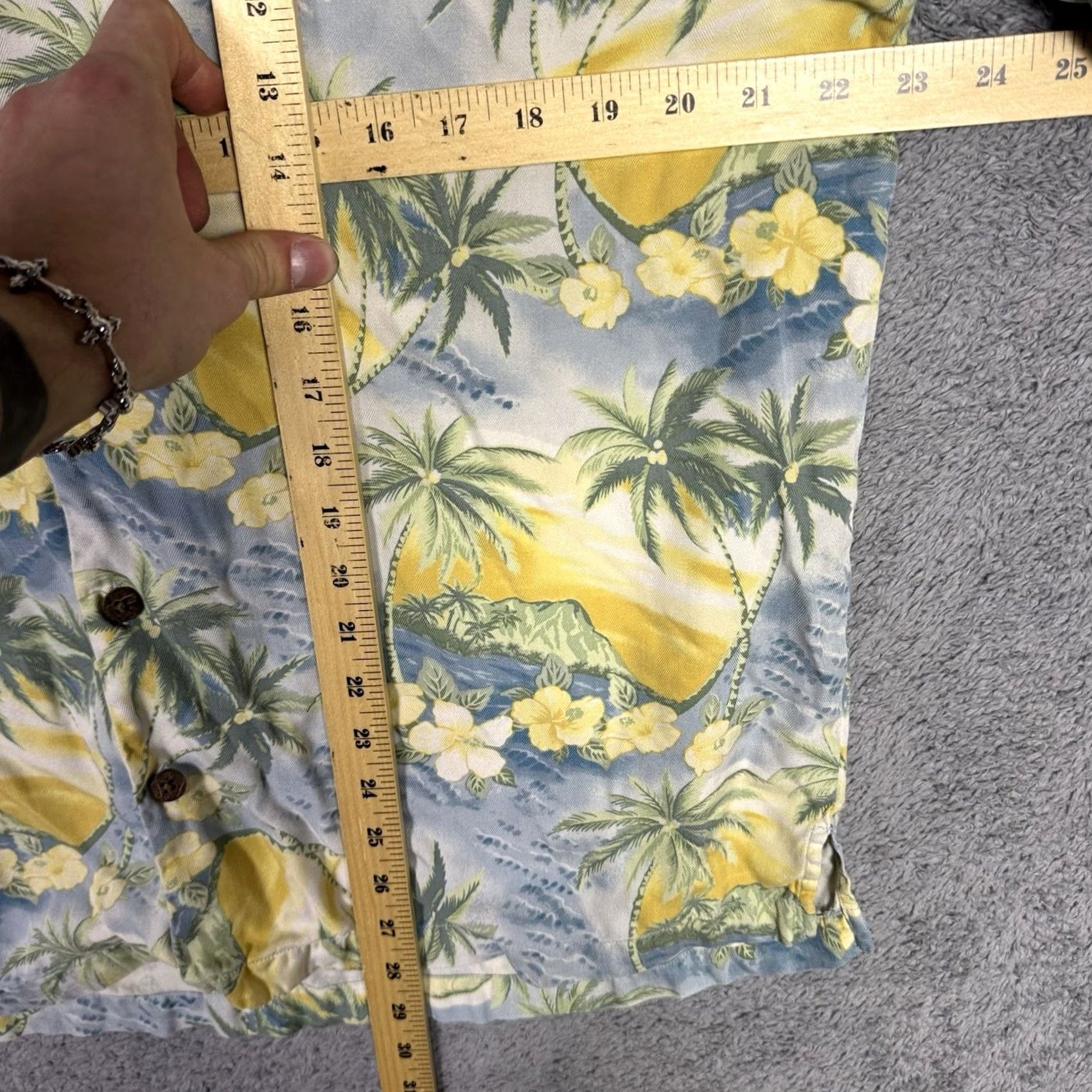 Tommy Bahama Tommy Bahama Shirt Mens M Camp Floral 100% Silk Palm Trees IslandZone Hawaiian Shirt Size US M / EU 48-50 / 2 - 7 Thumbnail