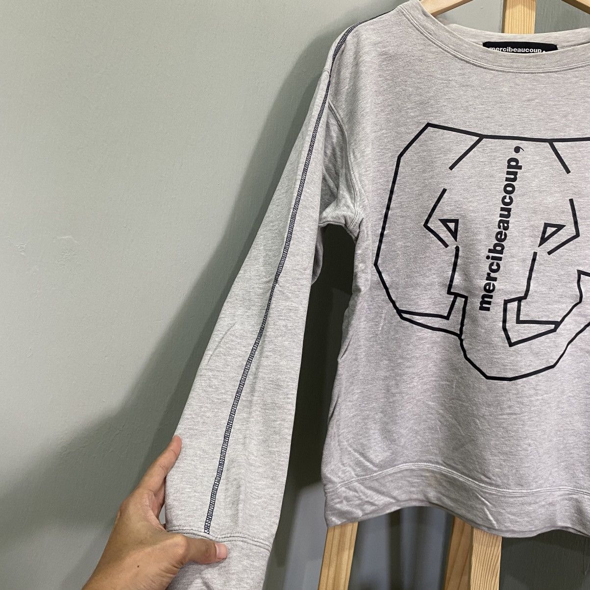 Issey Miyake Mercibeaucoup by Issey Miyake Big Logo Elephant Sweatshirt Size M / US 6-8 / IT 42-44 - 6 Thumbnail