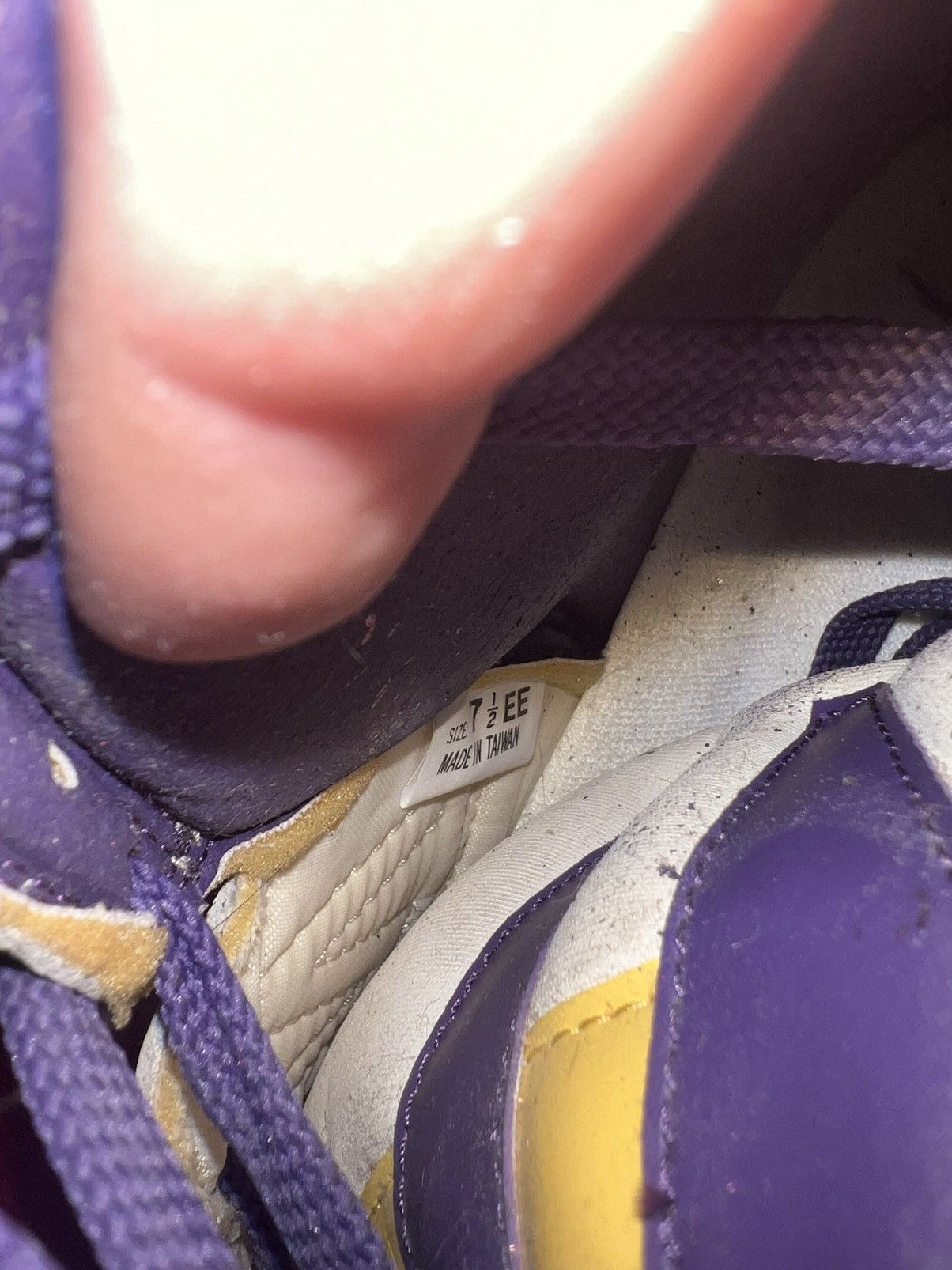 NBA × New Balance × Vintage 1988 New Balance James Worthy 790 Lakers vintage OG sneakers Size US 7.5 / EU 40-41 - 11 Thumbnail
